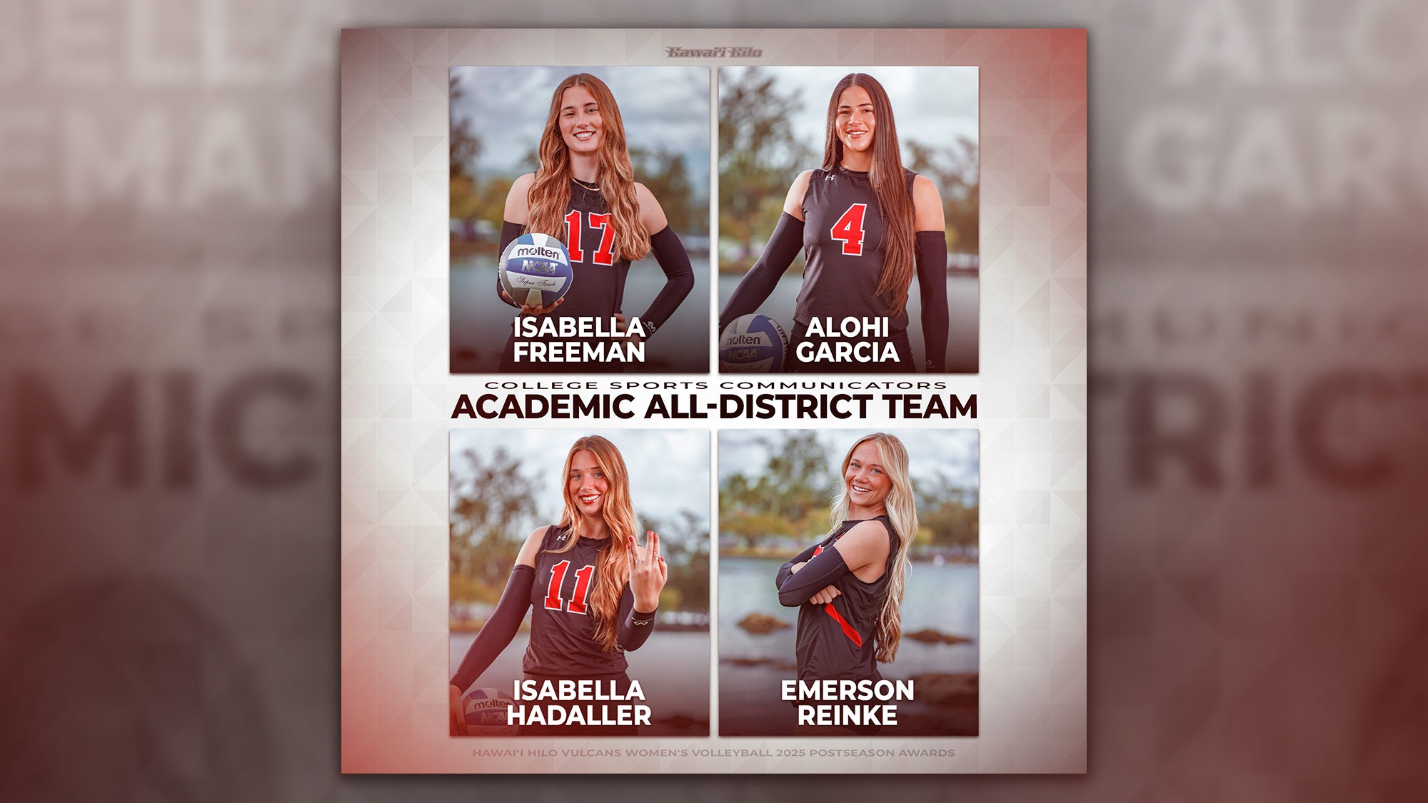 CSC Academic All-District Team