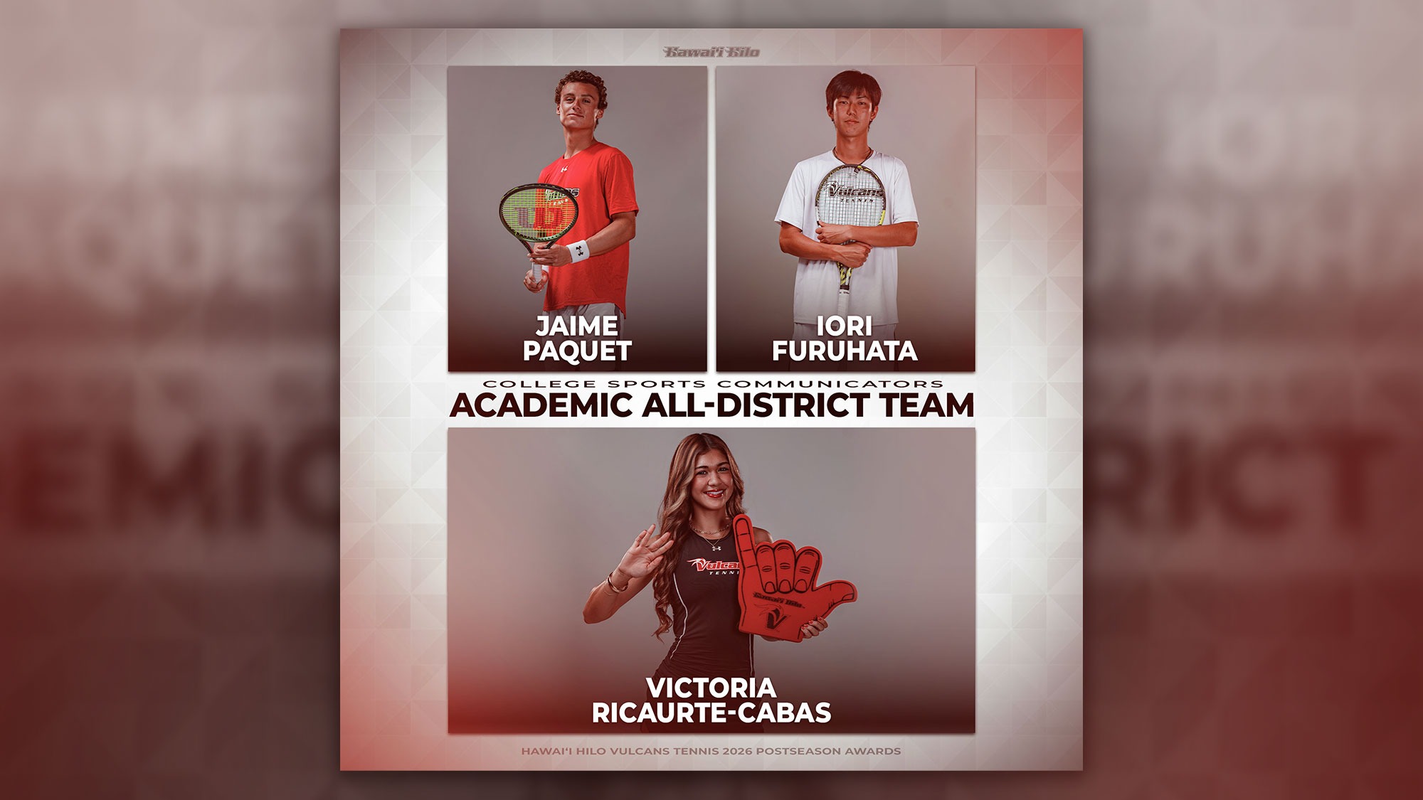 Academic All-District Team