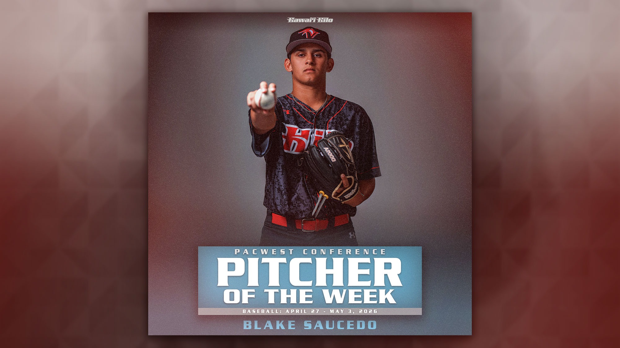 Blake Saucedo POTW Pitcher