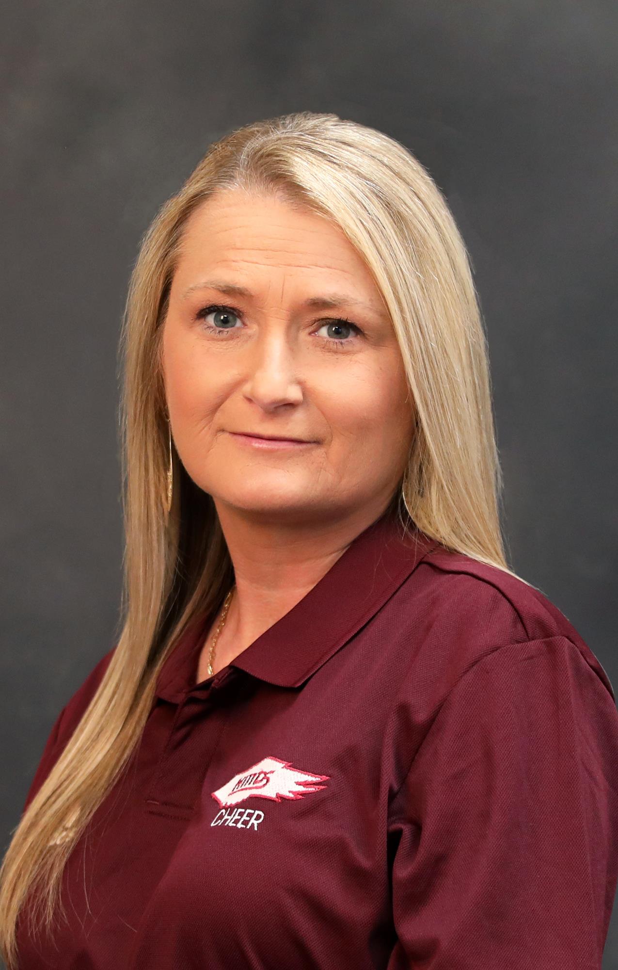 Headshot of head Hinds cheer coach Karlee Nobles