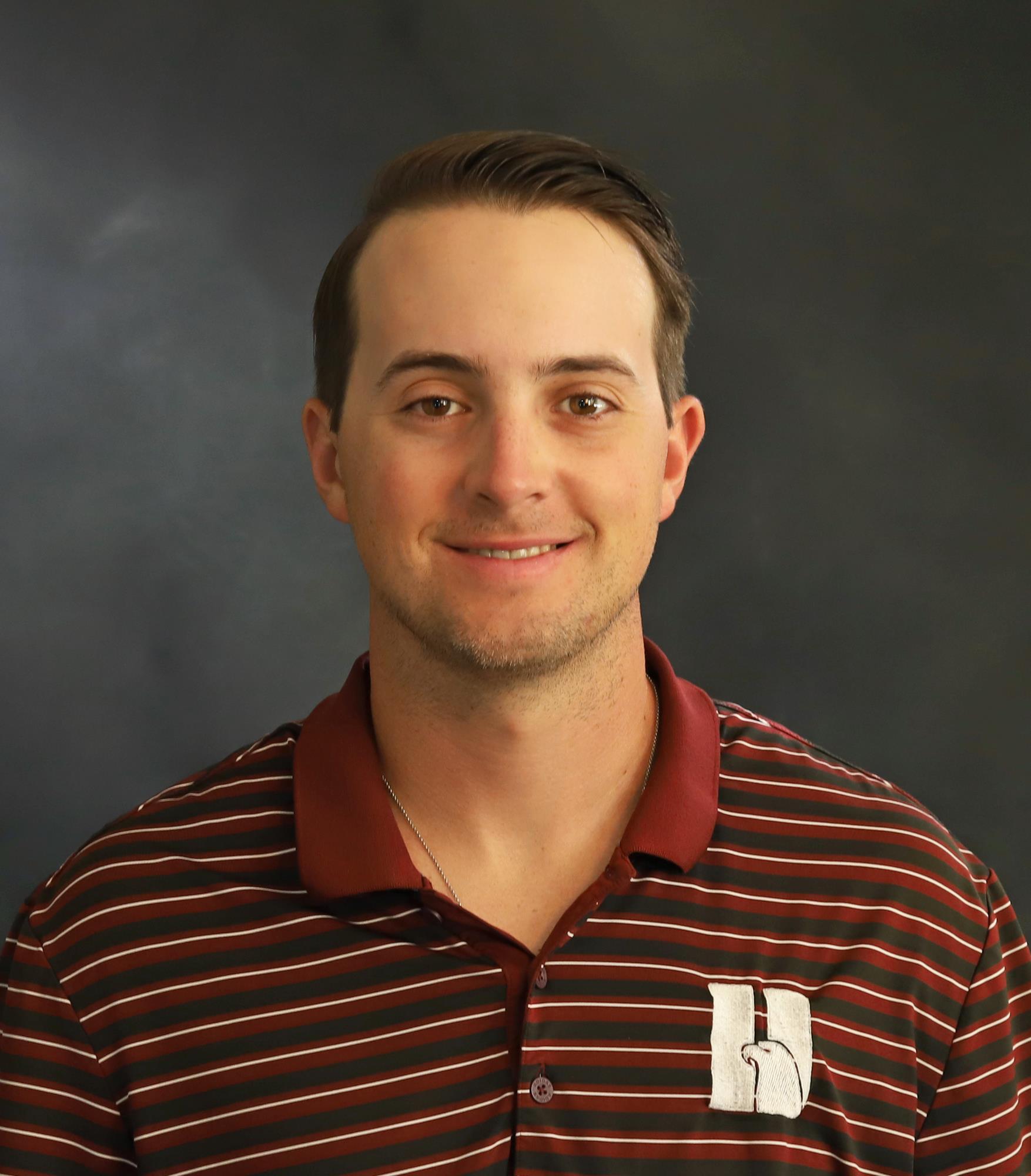 Headshot of Hinds pitching coach Carlisle Koestler