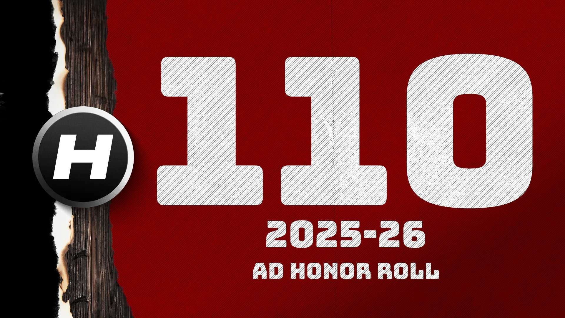110 AD Honor Roll for 2025-26 Academic Year