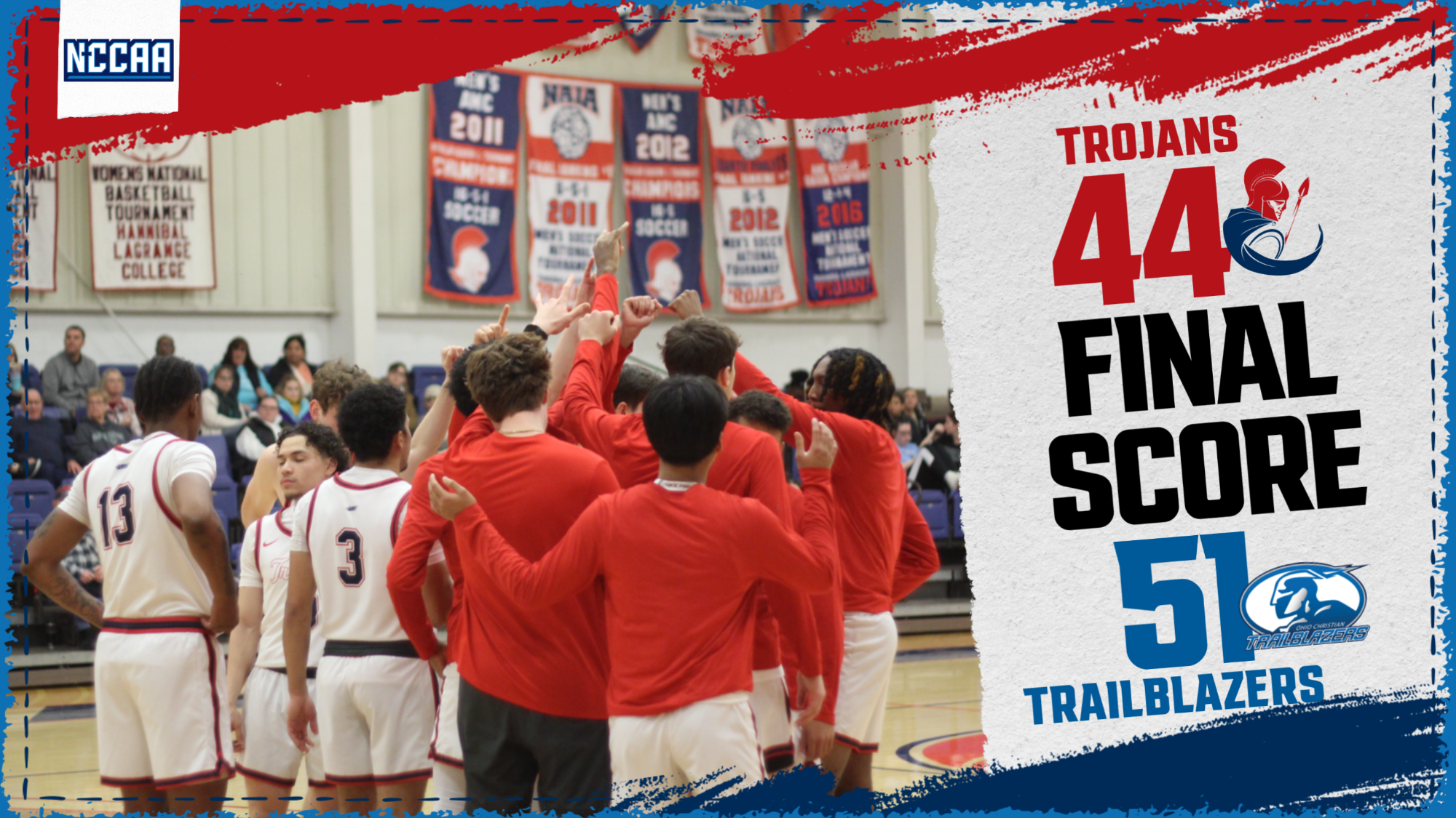 MBB 4th Place at NCCAA