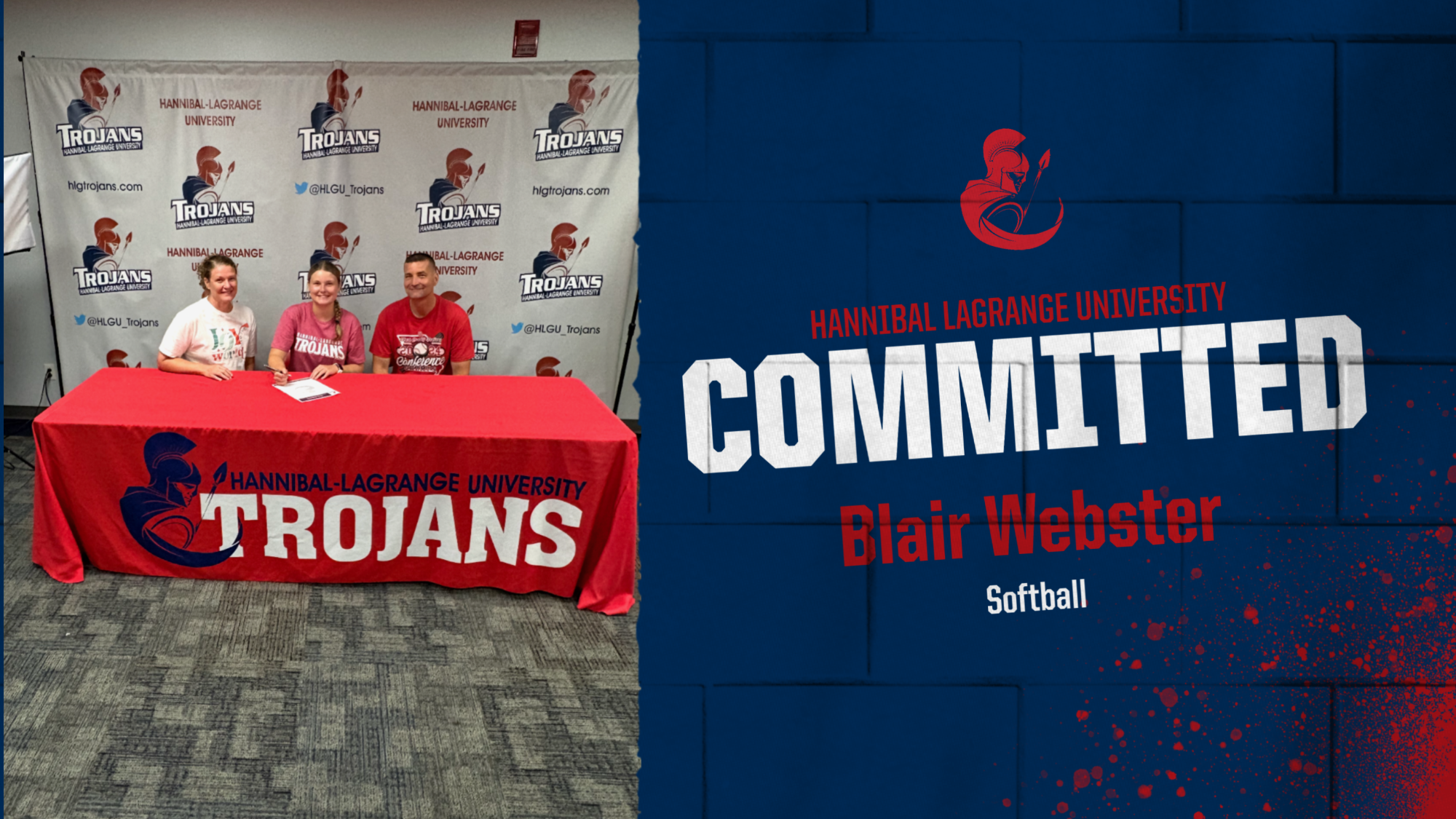Blair Webster Signing