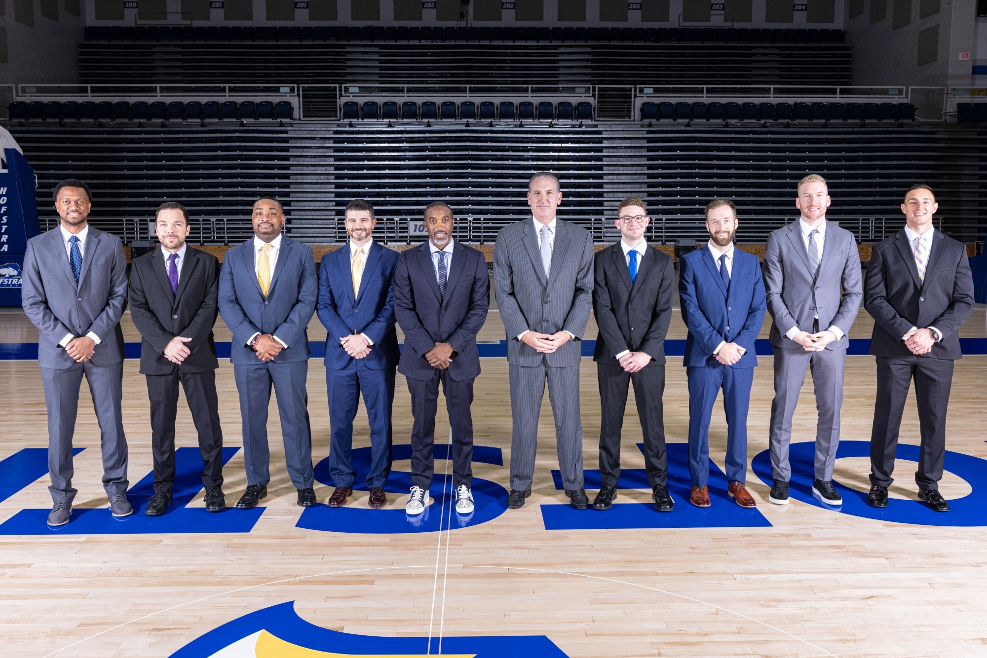 2025-26 Hofstra Men's Basketball Coaching Staff