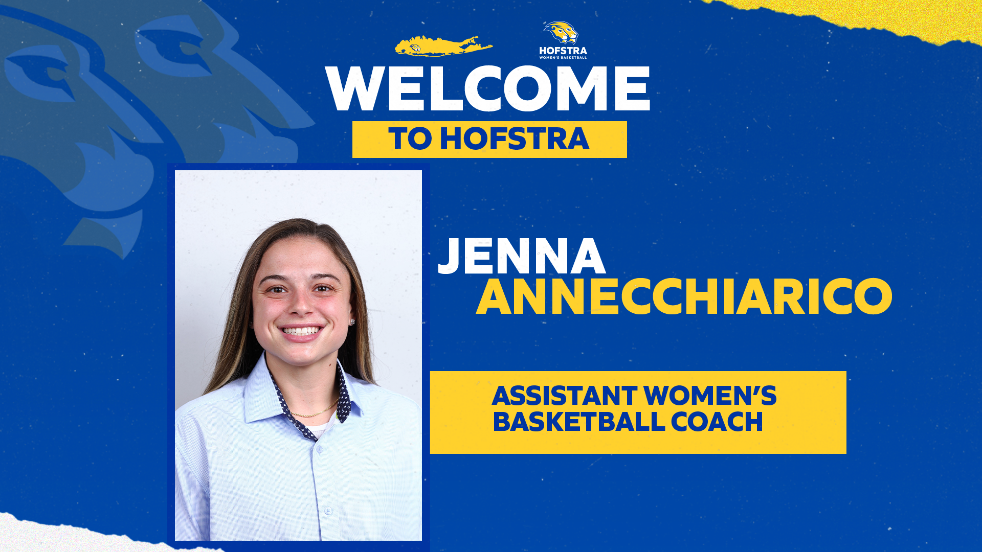 Hofstra WBB Hired - Jenna Annecchiarico