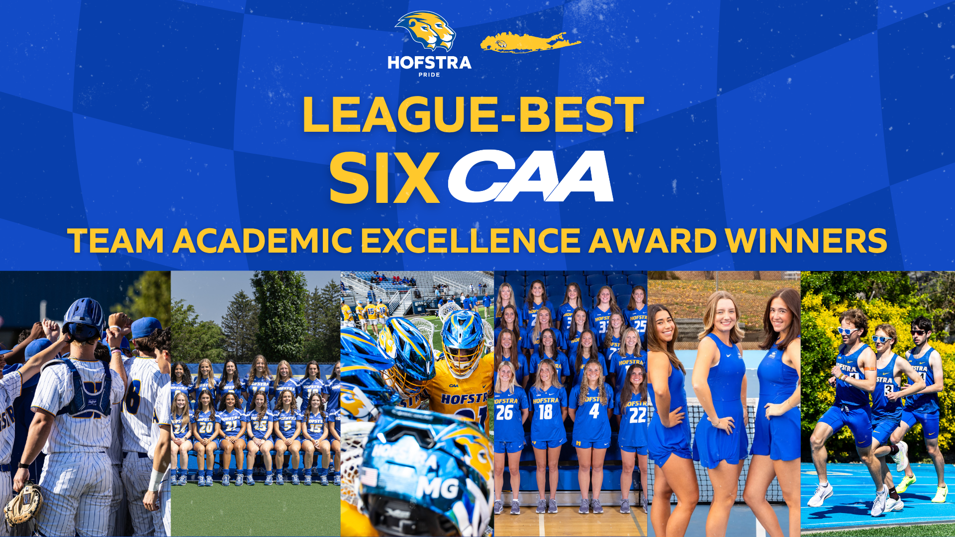 2026 CAA Team Academic Excellence Award Winners