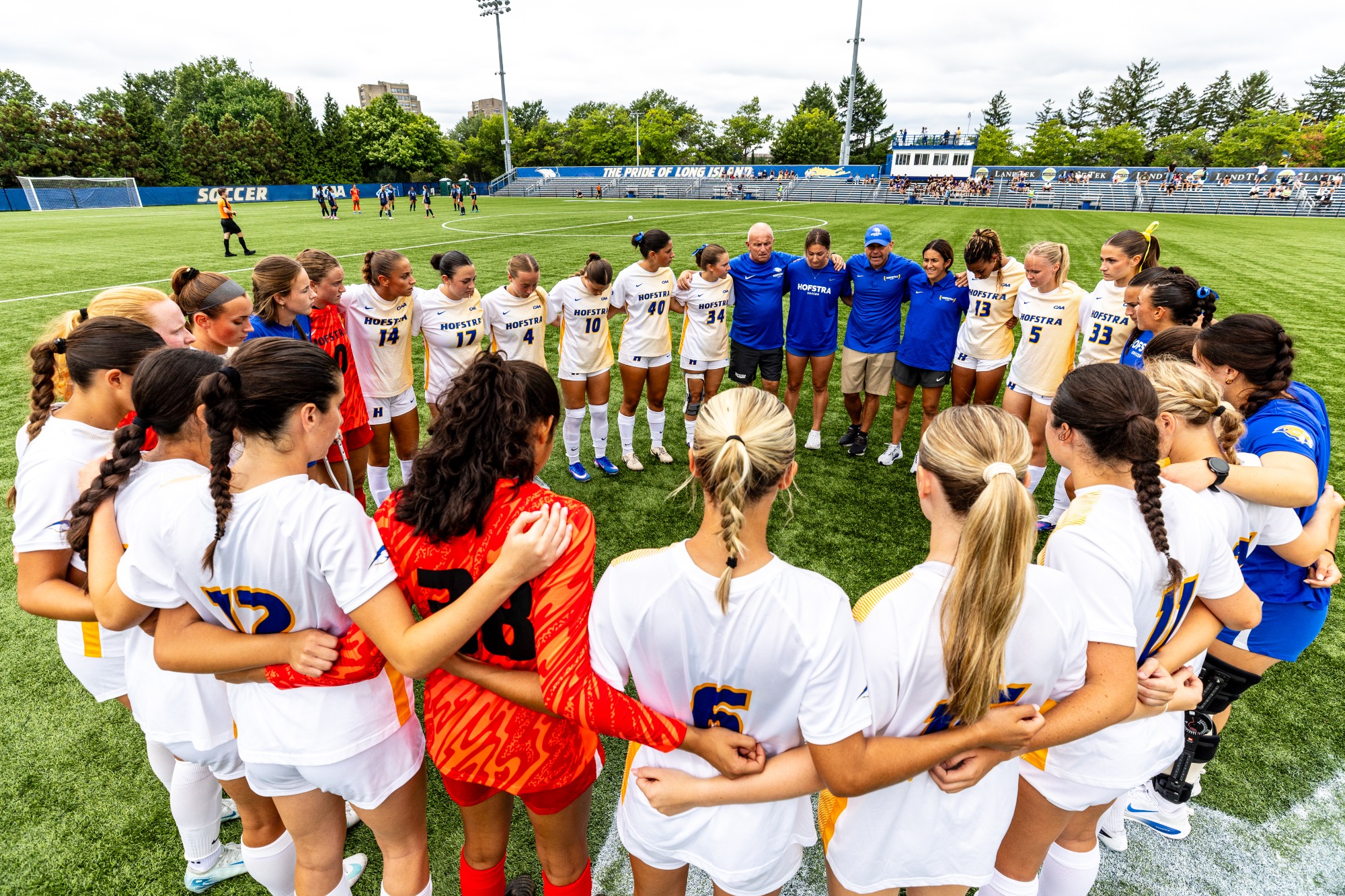 Hofstra Women’s Soccer home opener vs Columbia on Friday August 21, 2026 at Captains’ Field