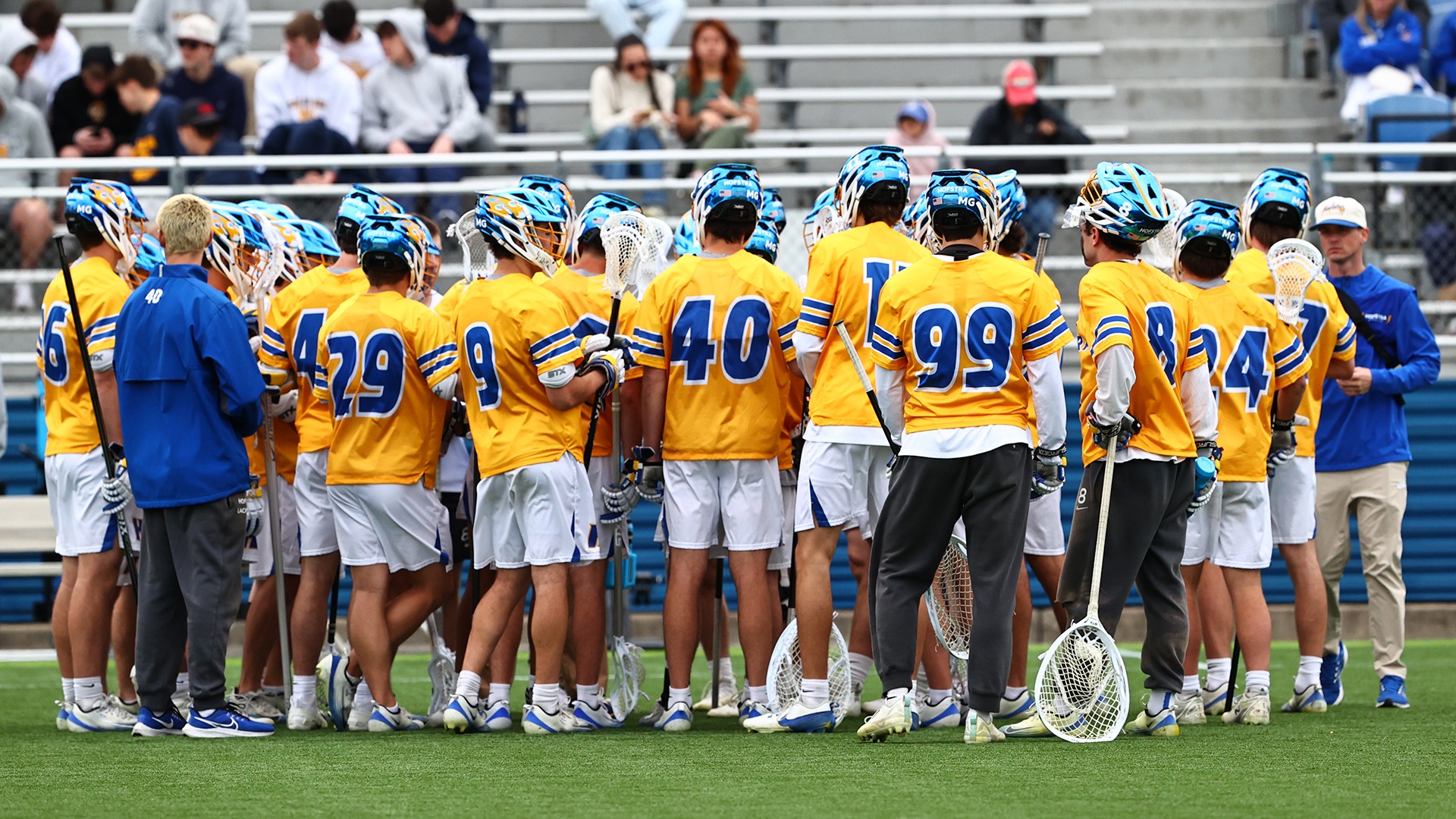 2026 Hofstra Men's Lacrosse Huddle