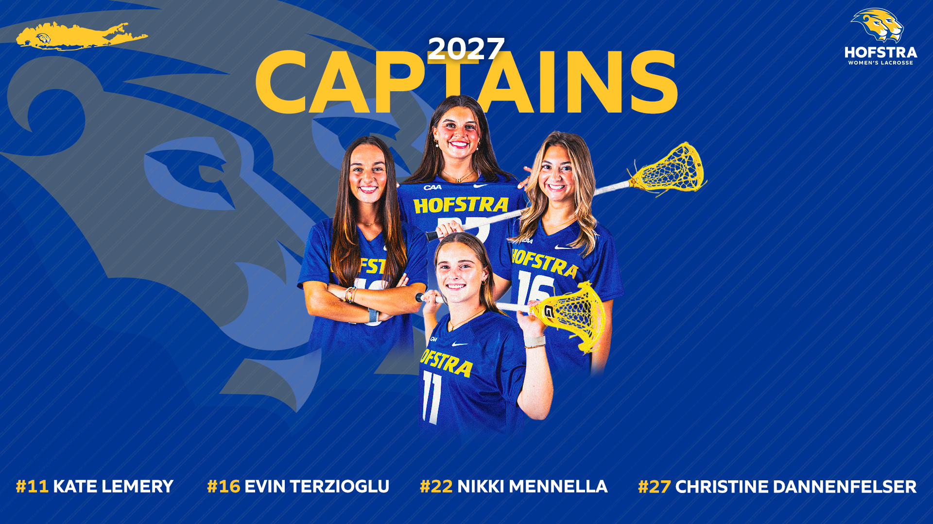 WLAX Captains with #27