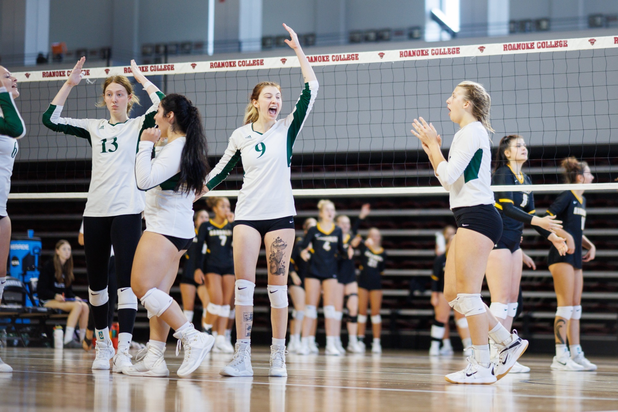 Road Split for Hollins Hollins University