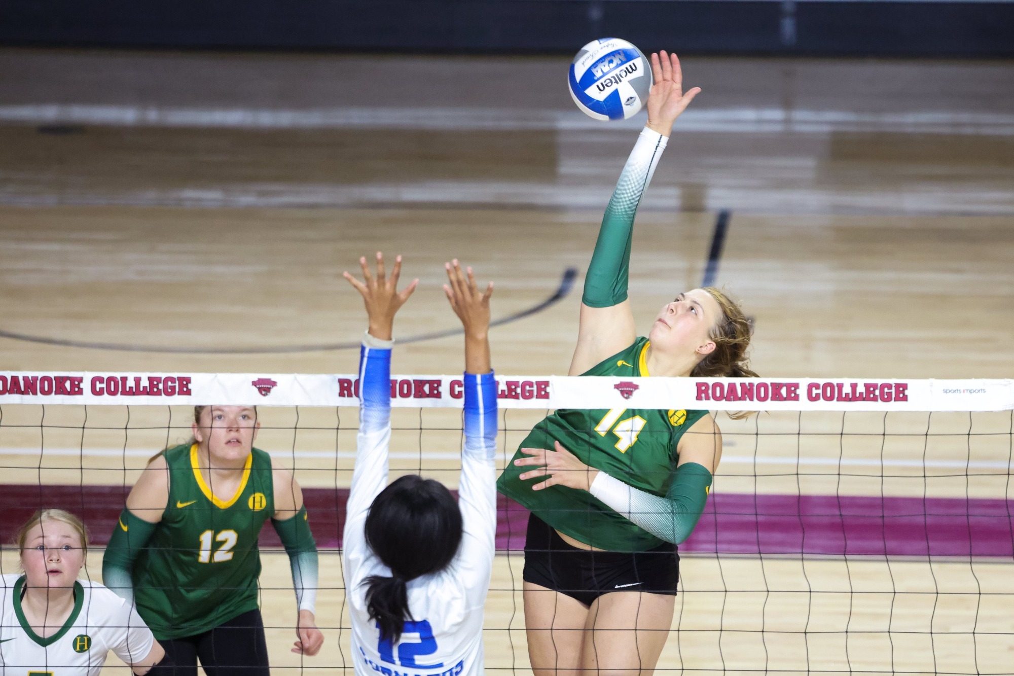 Cassidy Henderson with an attack