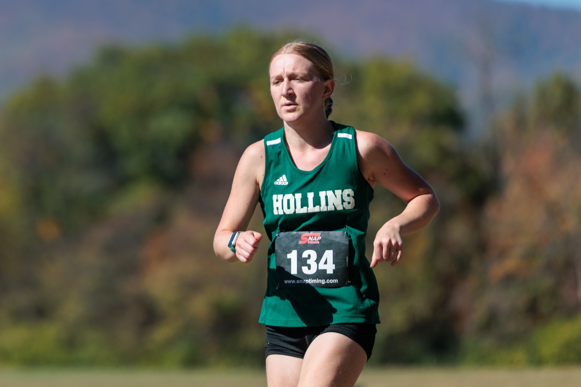 Elizabeth Lowry running in Salem