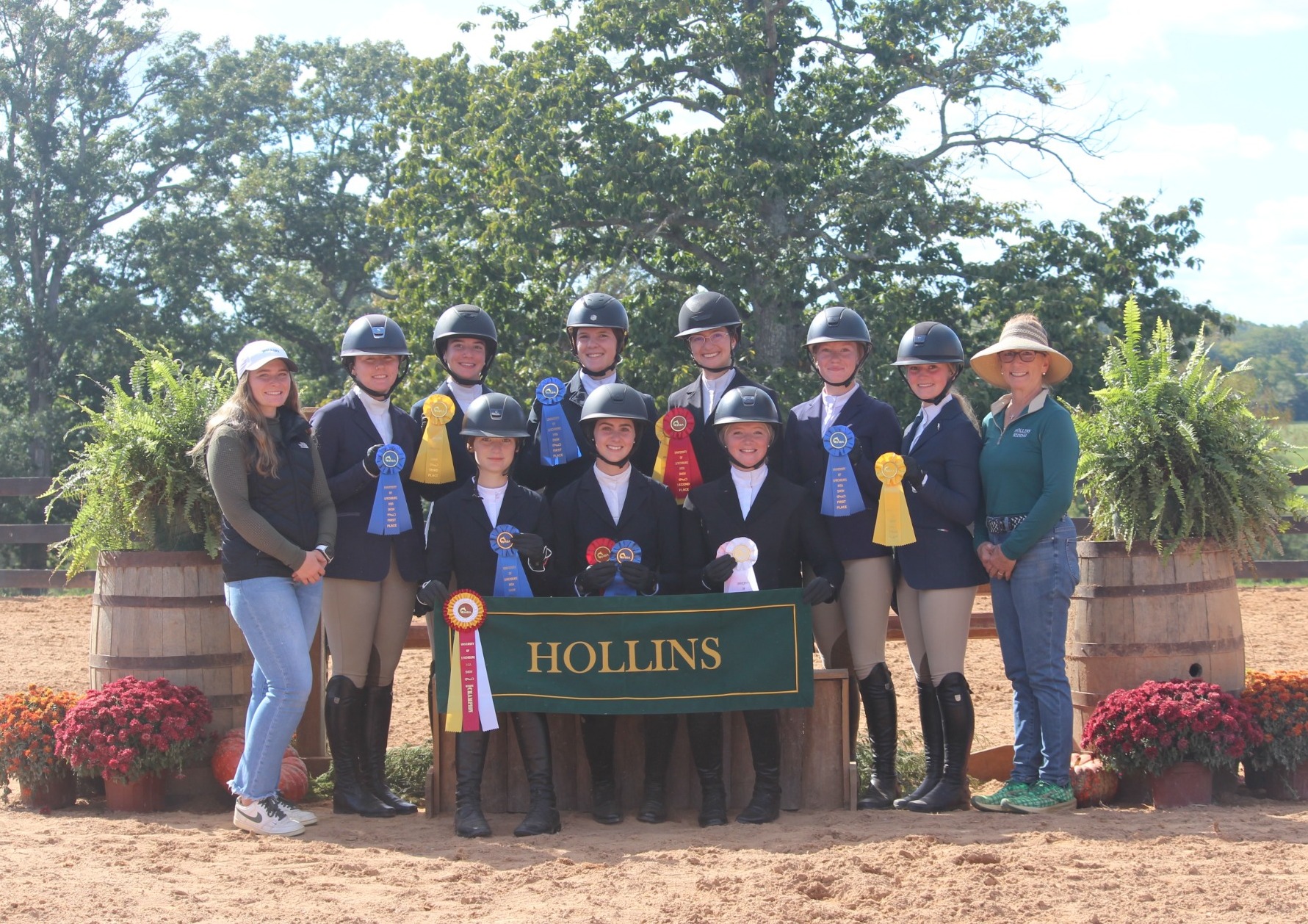 Hollins Riding after 2 IHSA shows in Lynchburg