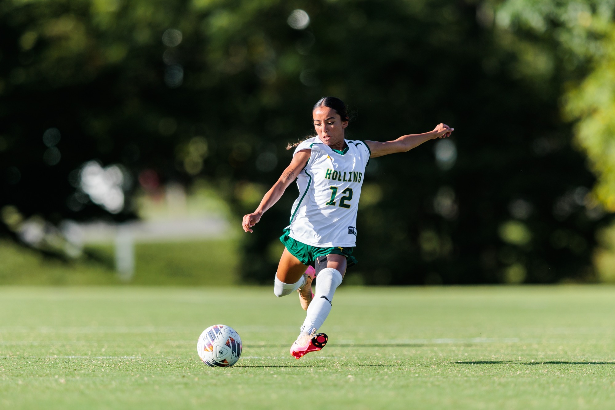 Macy Lieb with a free kick