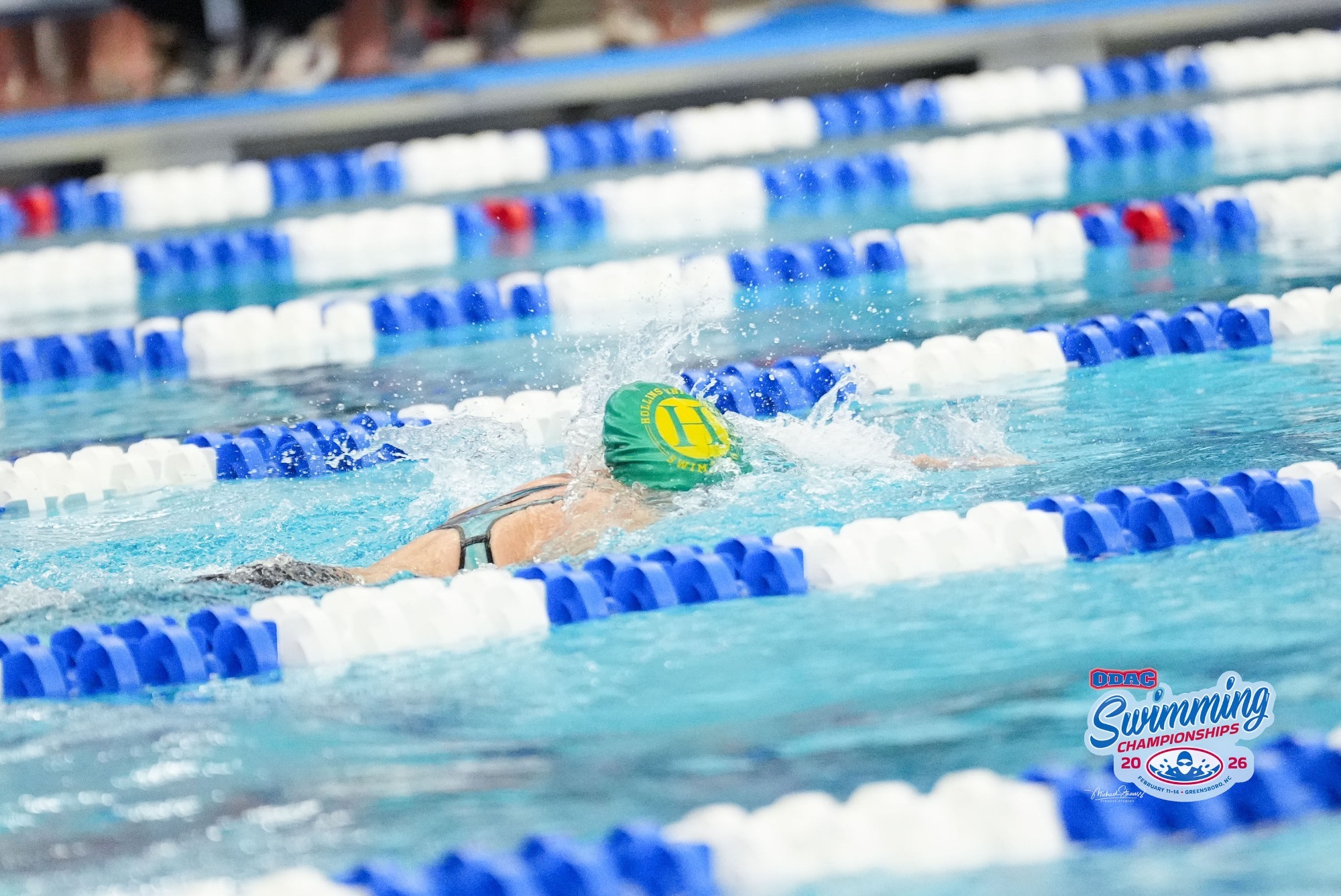 Freestyle swim at ODAC Championships