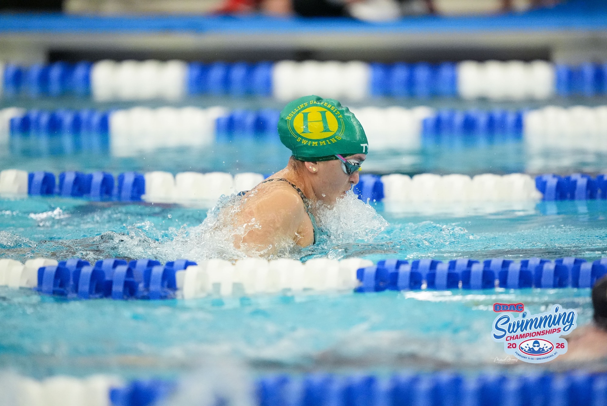Jessica Lopez in the Breaststroke at 2026 ODACs