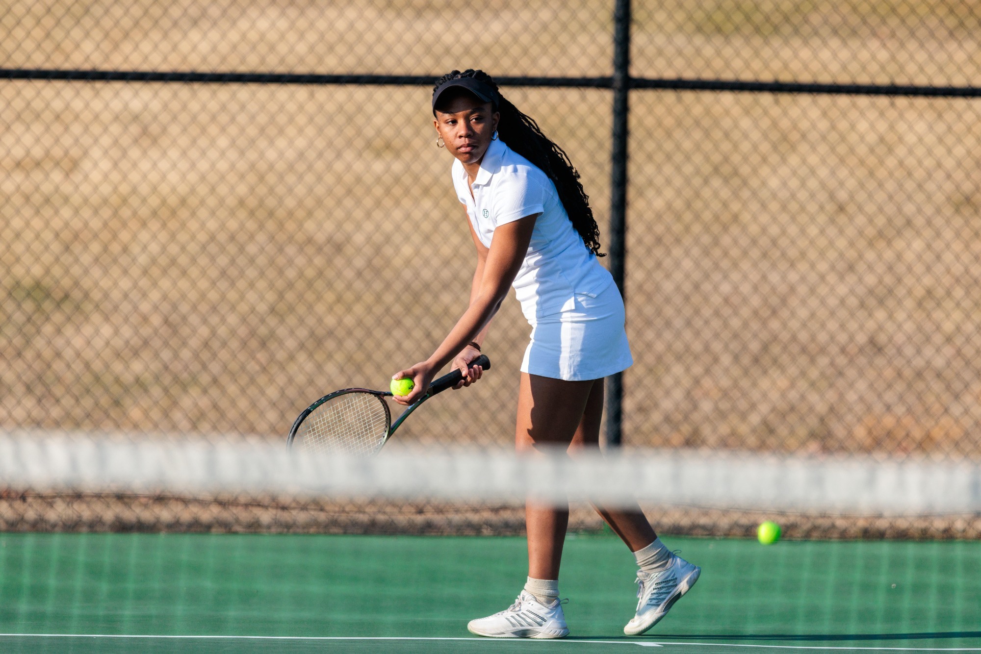 Zilina Robinson-Knox preparing to serve