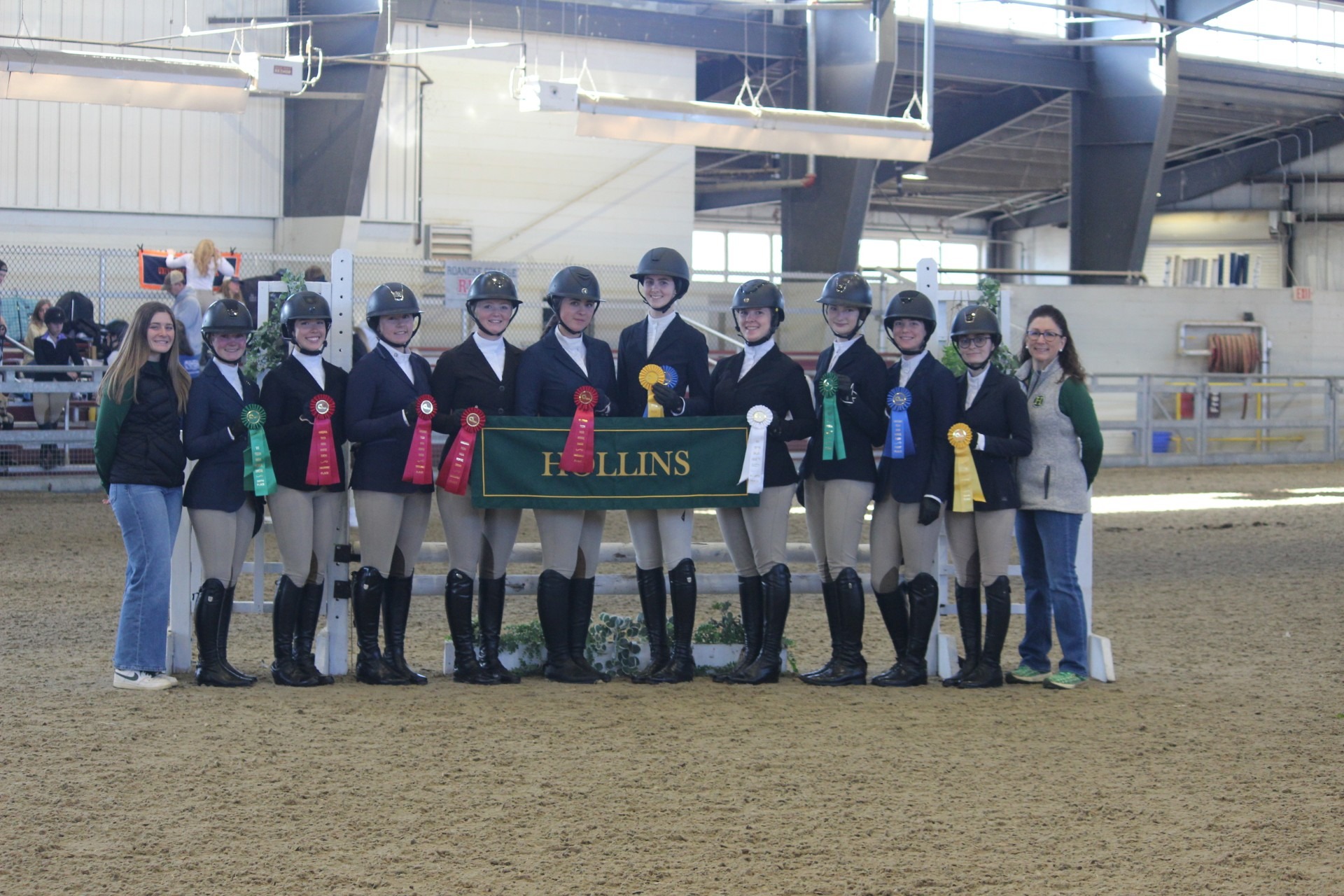Spring Virginia Tech IHSA show team photo