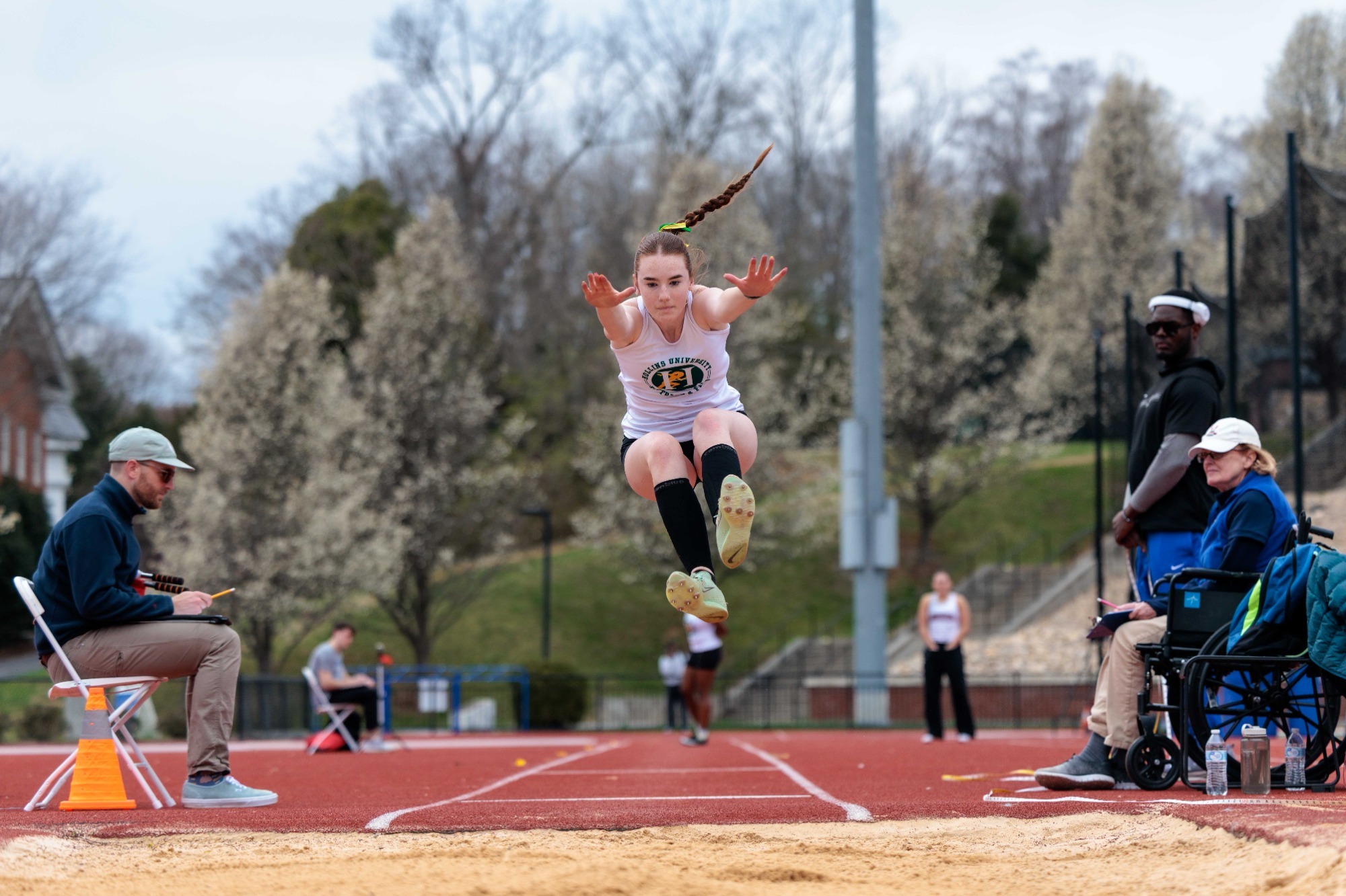 Autumn Dale in the Long Jump