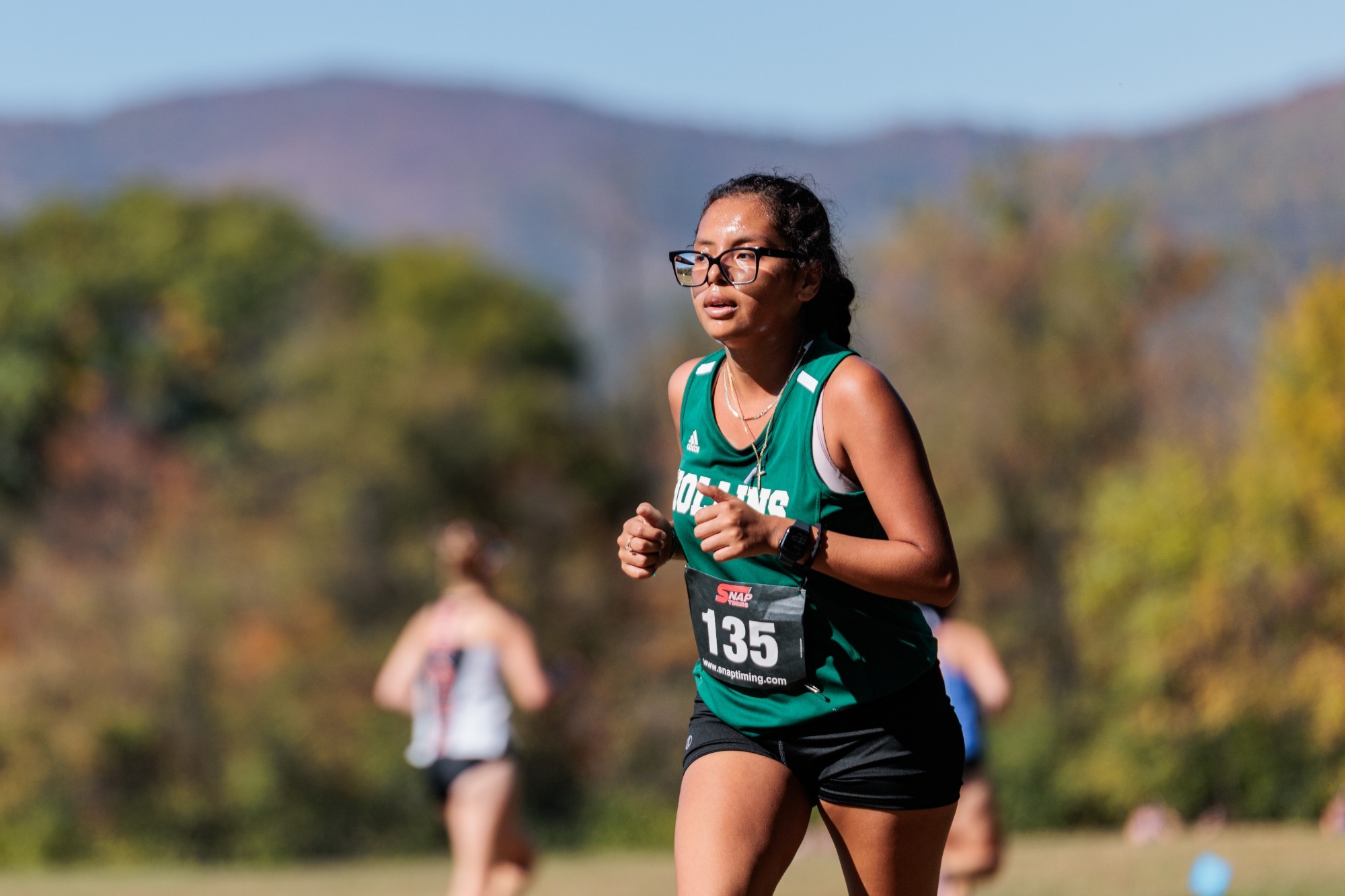 Natalie Sullivan at cross country race