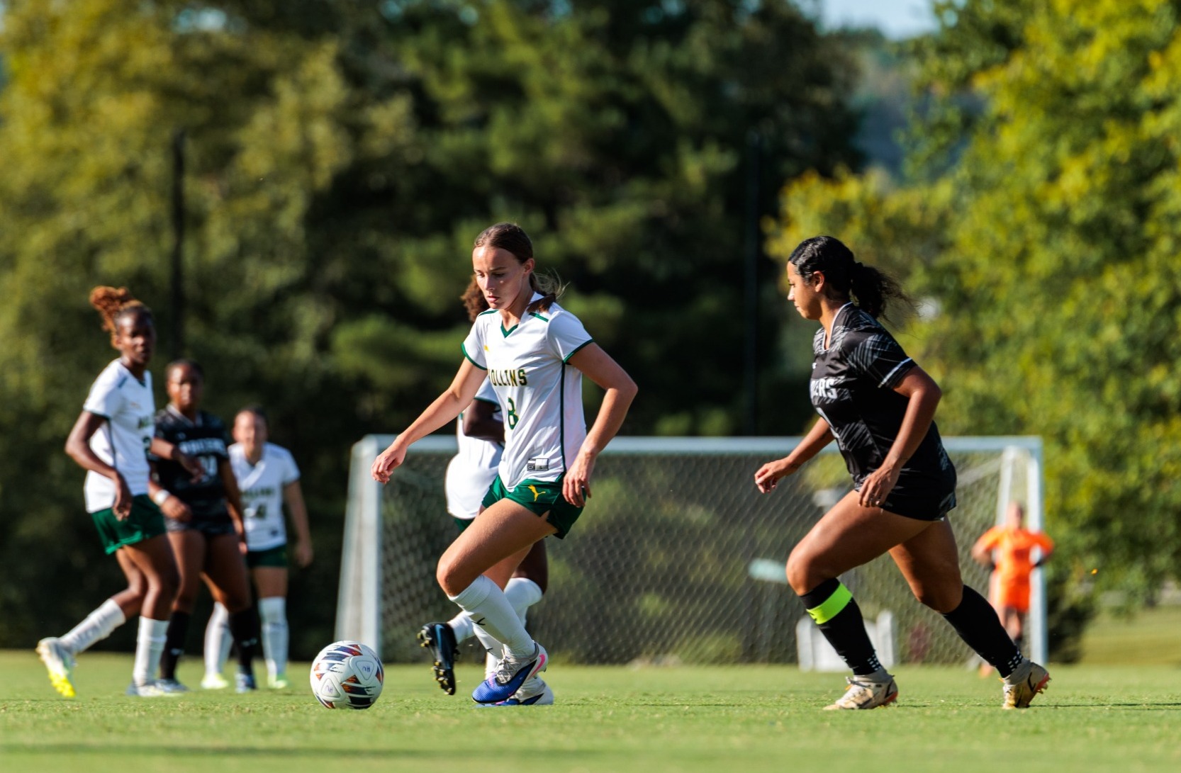 Evelyn Keefer with the hattrick vs MACU