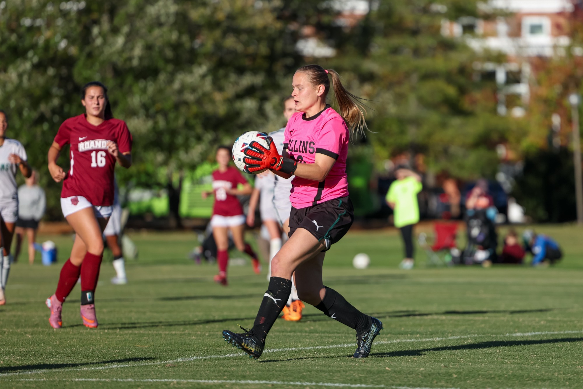 Grace Glerum with a save