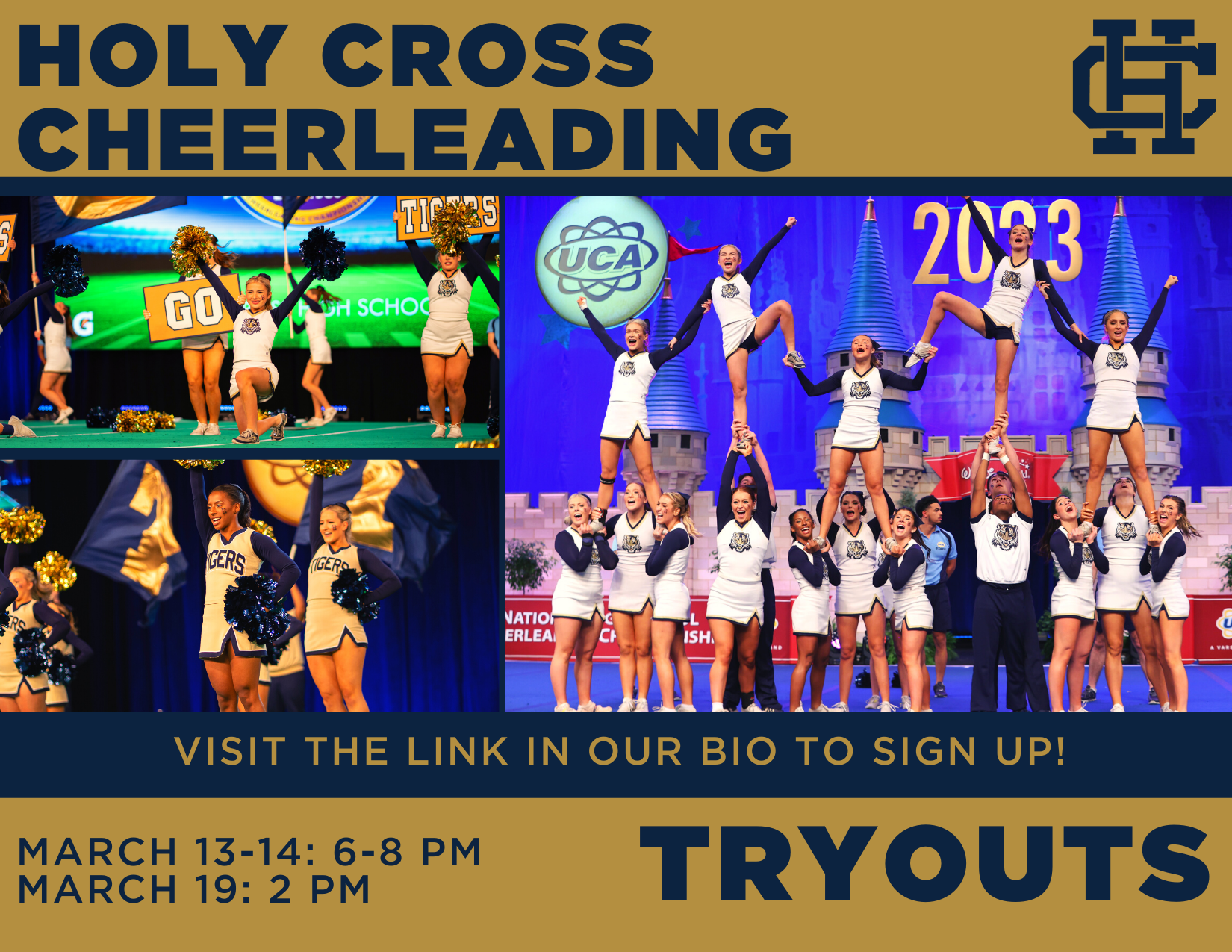 Cheerleading Tryouts