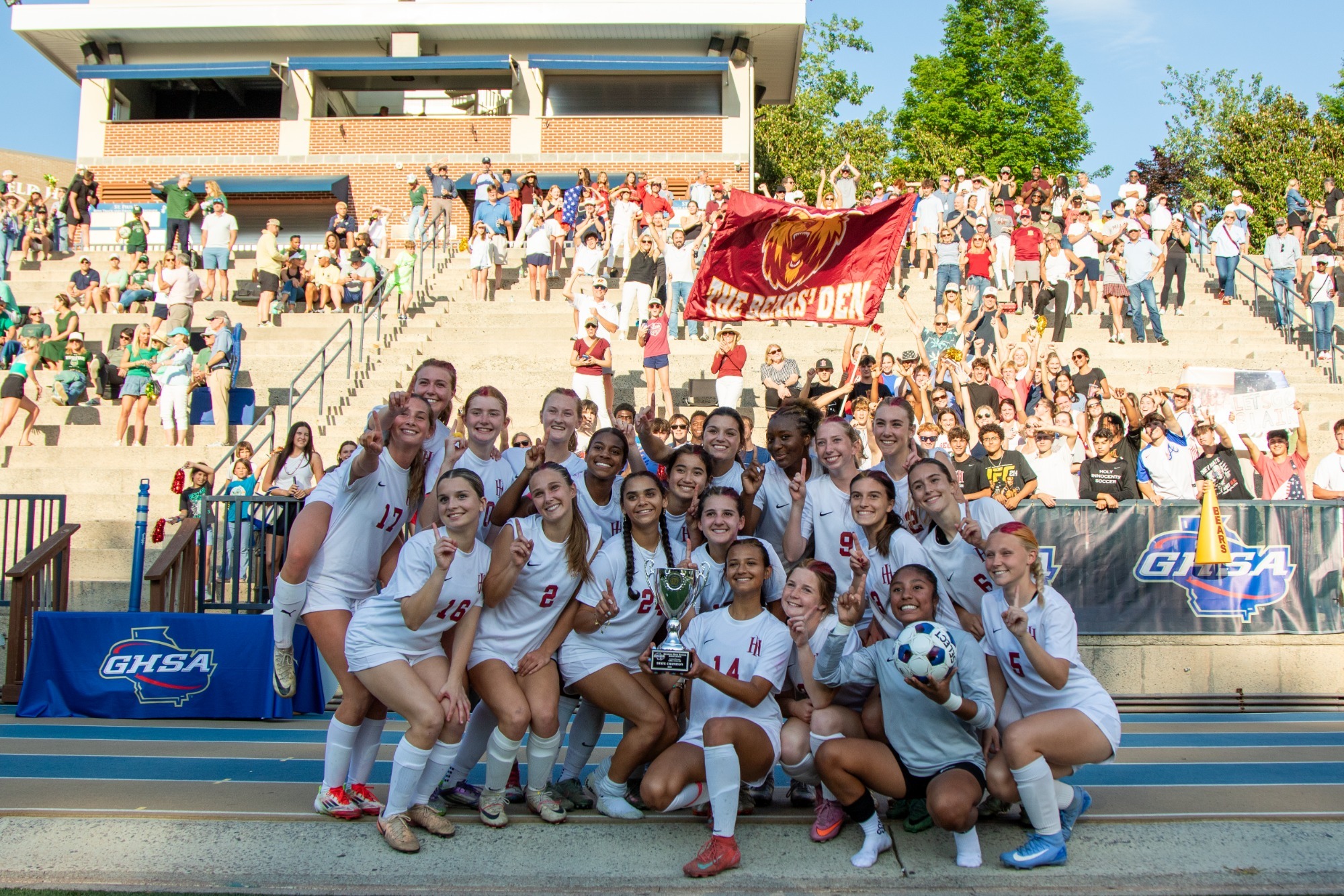 Girls Soccer State Champs 2026