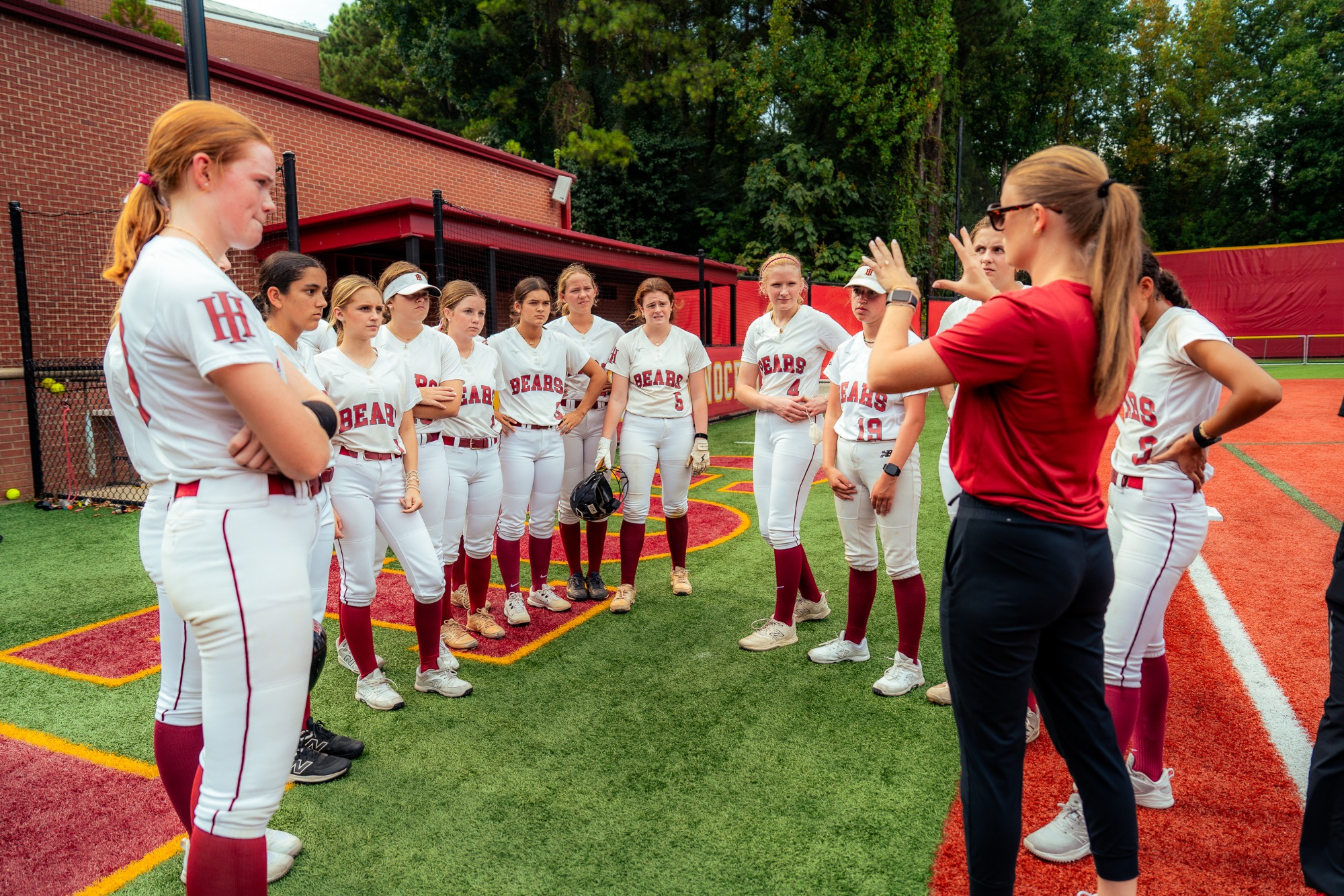 HIES Varsity Softball competes against Therrell at Holy Innocents’ Episcopal School.