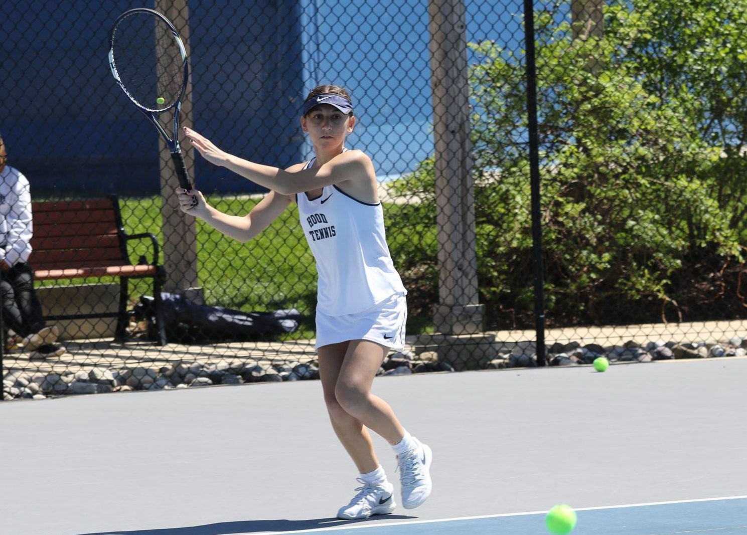 Lebanon Valley blanks women's tennis Hood College