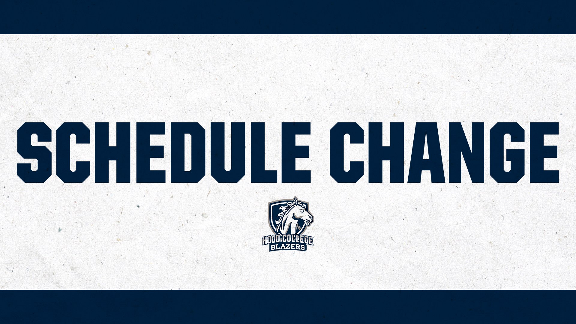 Schedule Change