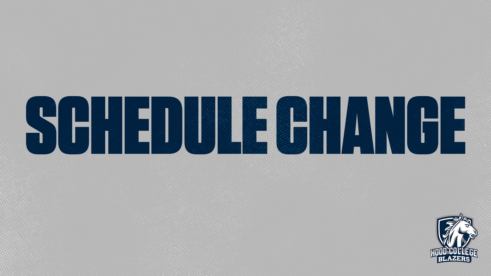 Schedule Change