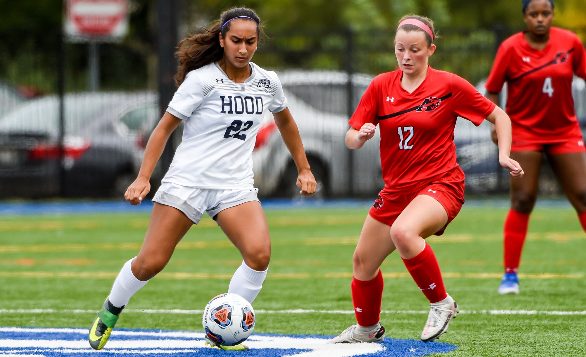 Women's soccer blanks Stevenson Hood College