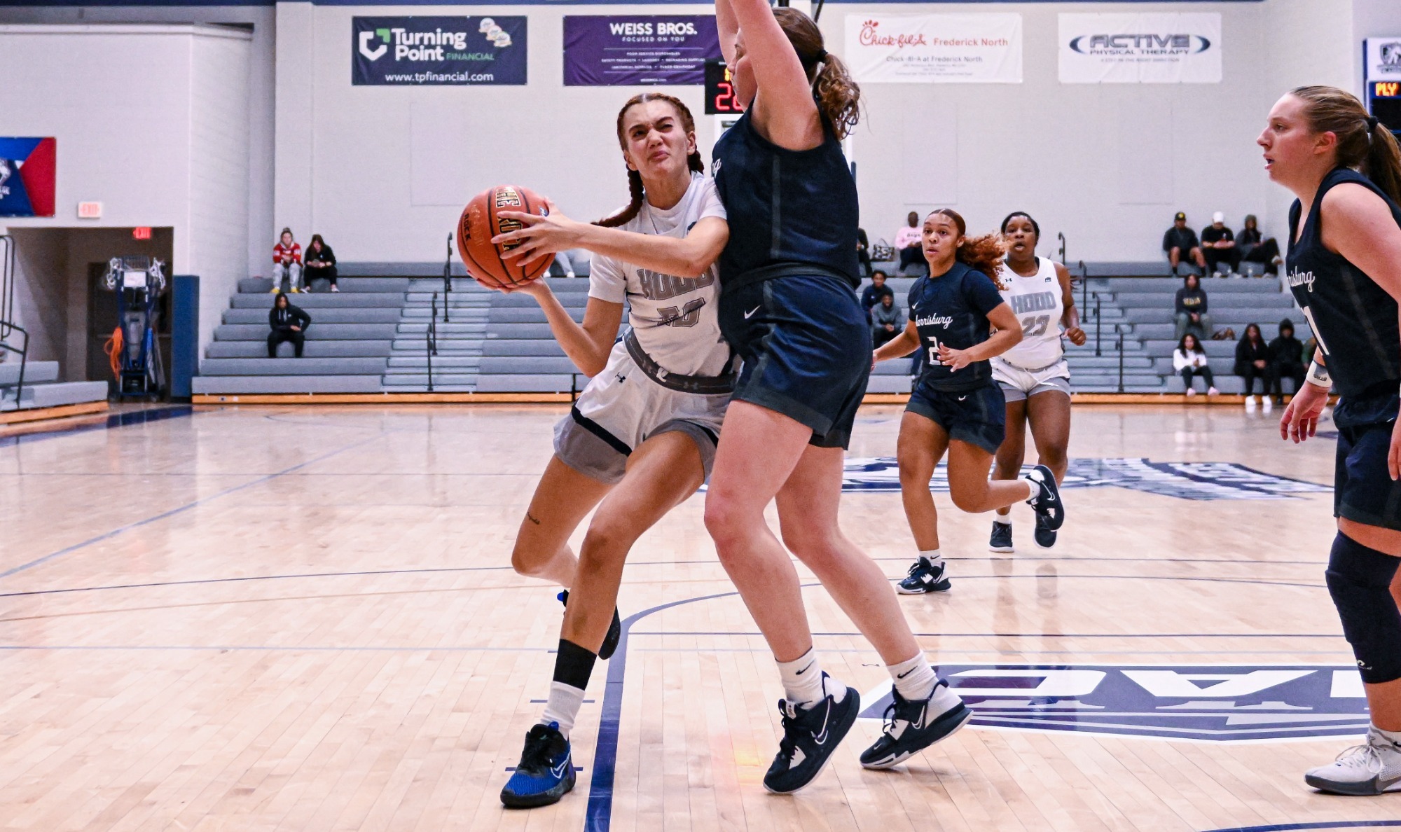 Clouse’s careerhigh not enough for women’s basketball Hood College