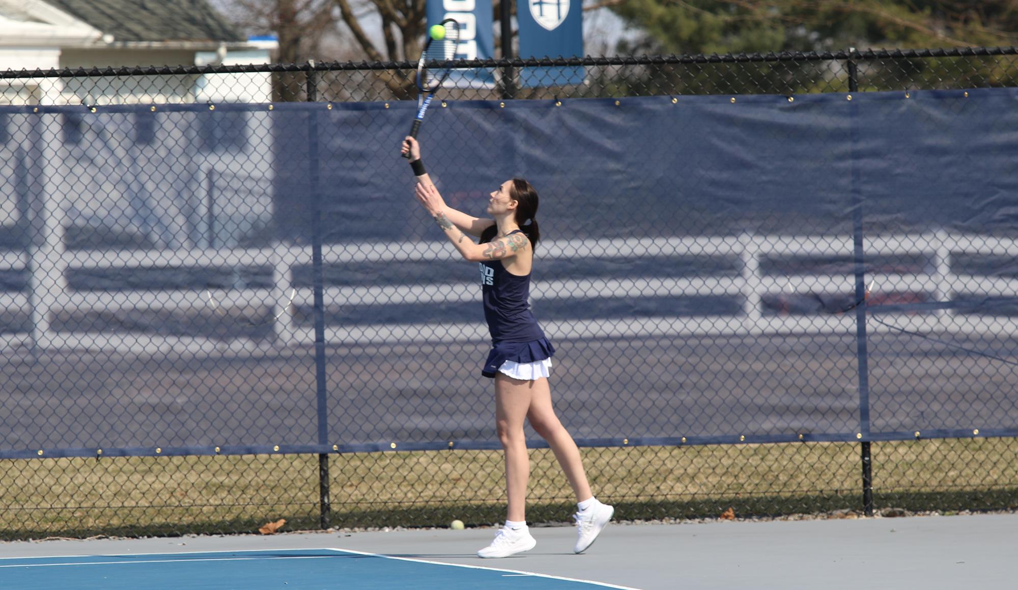 Alvernia downs women's tennis in conference opener Hood College