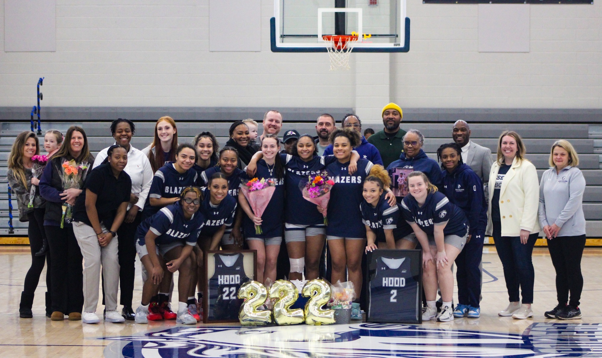 Women's basketball stumped on Senior Day Hood College