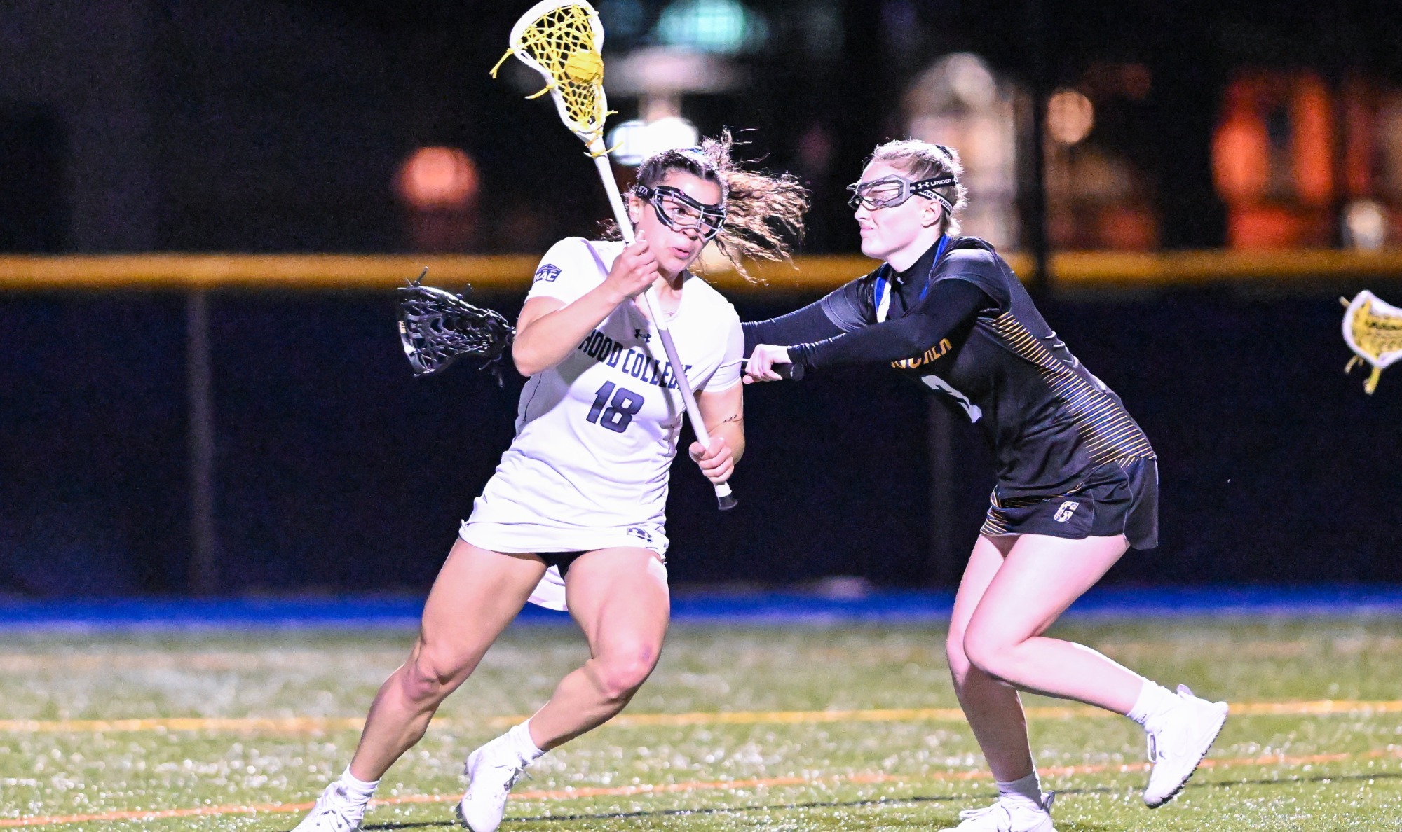 Women’s lacrosse frightened by Green Terror Hood College