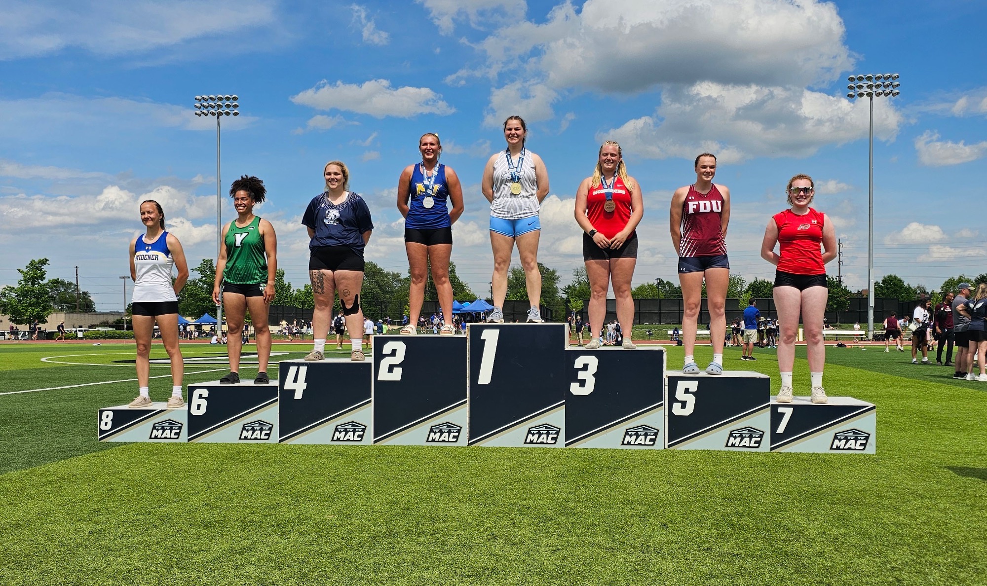 Tay Zechman MAC Championship Podium
