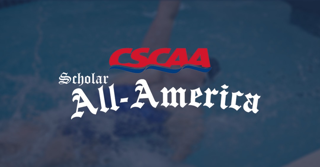 CSCAA Scholar All-America