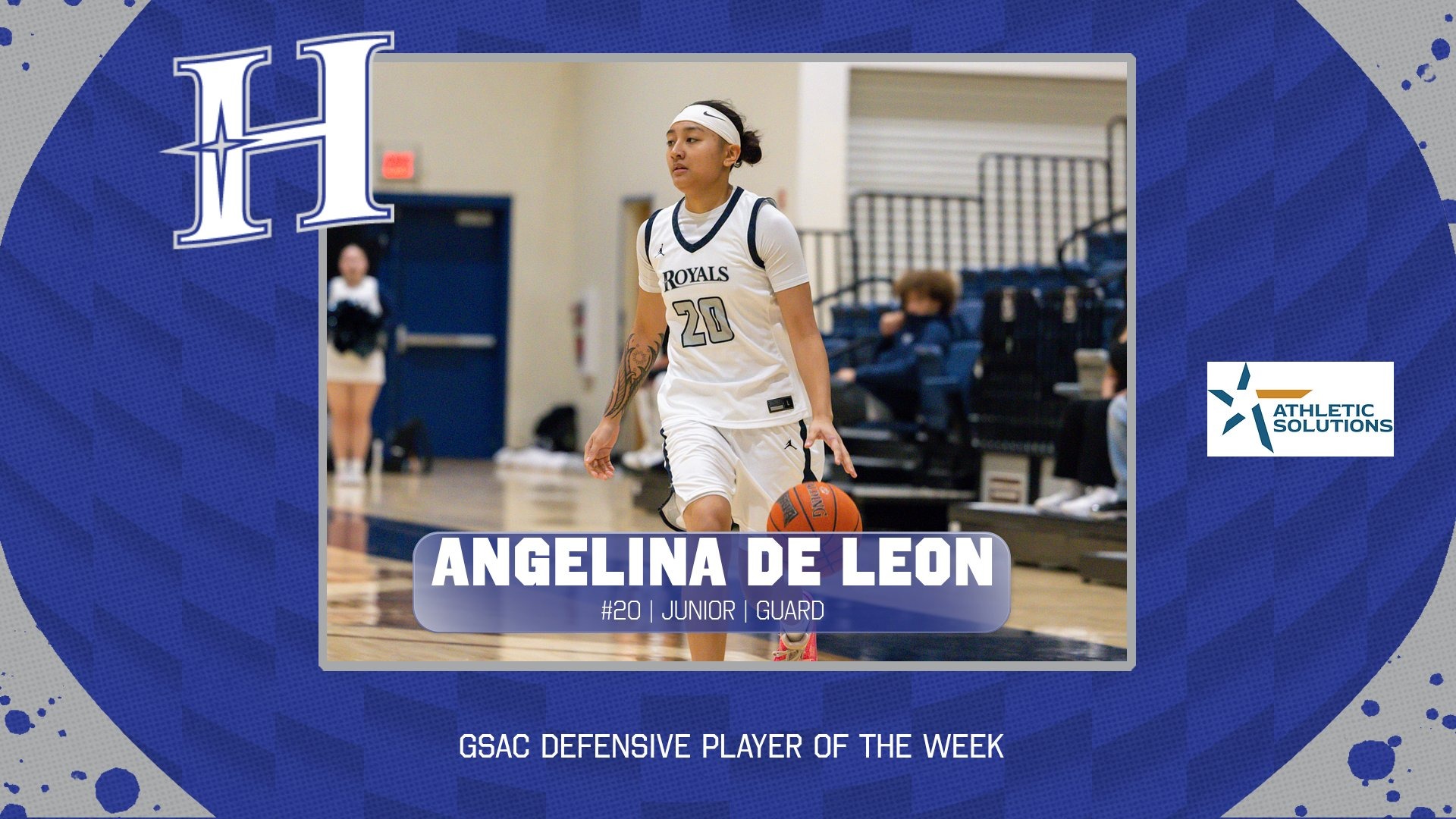 HIU WBB 2025-26 GSAC DPOTW Angelina De Leon