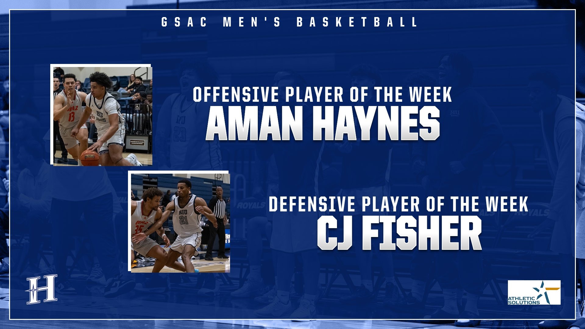 HIU MBB 2025-26 POW Haynes Fisher