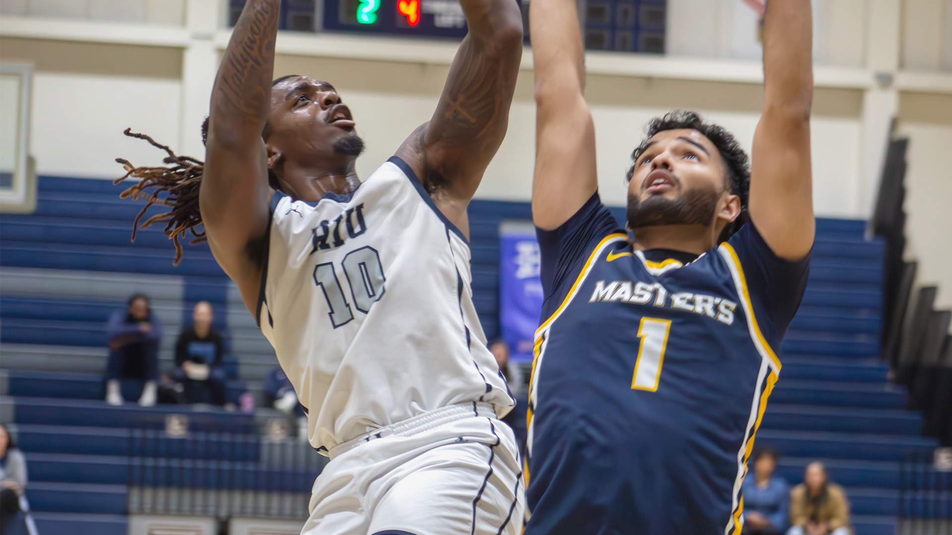 HIU MBB 2025-26 CJ Fisher vs The Master's