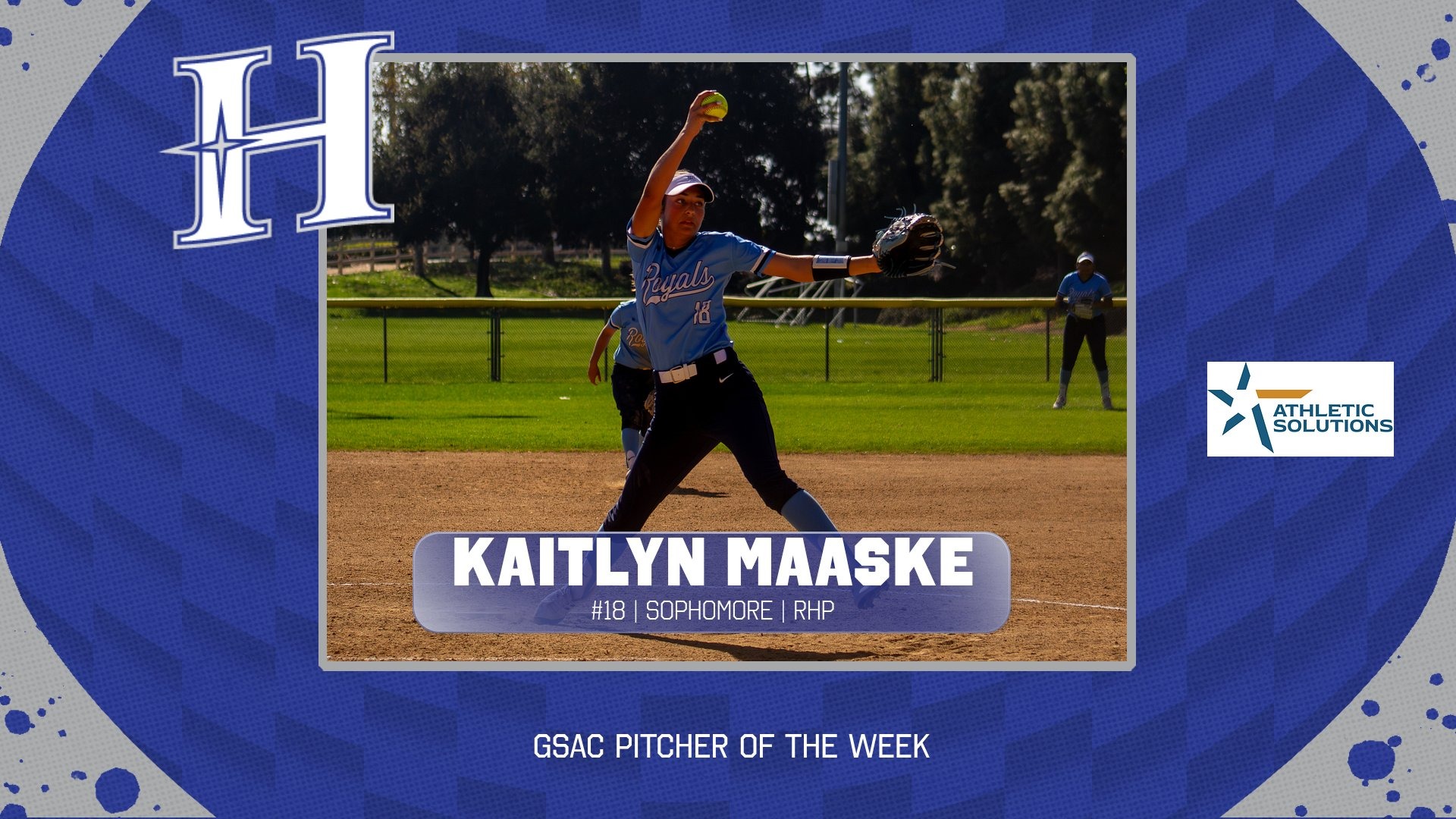 HIU SOFT 2026 GSAC POTW Kaitlyn Maaske