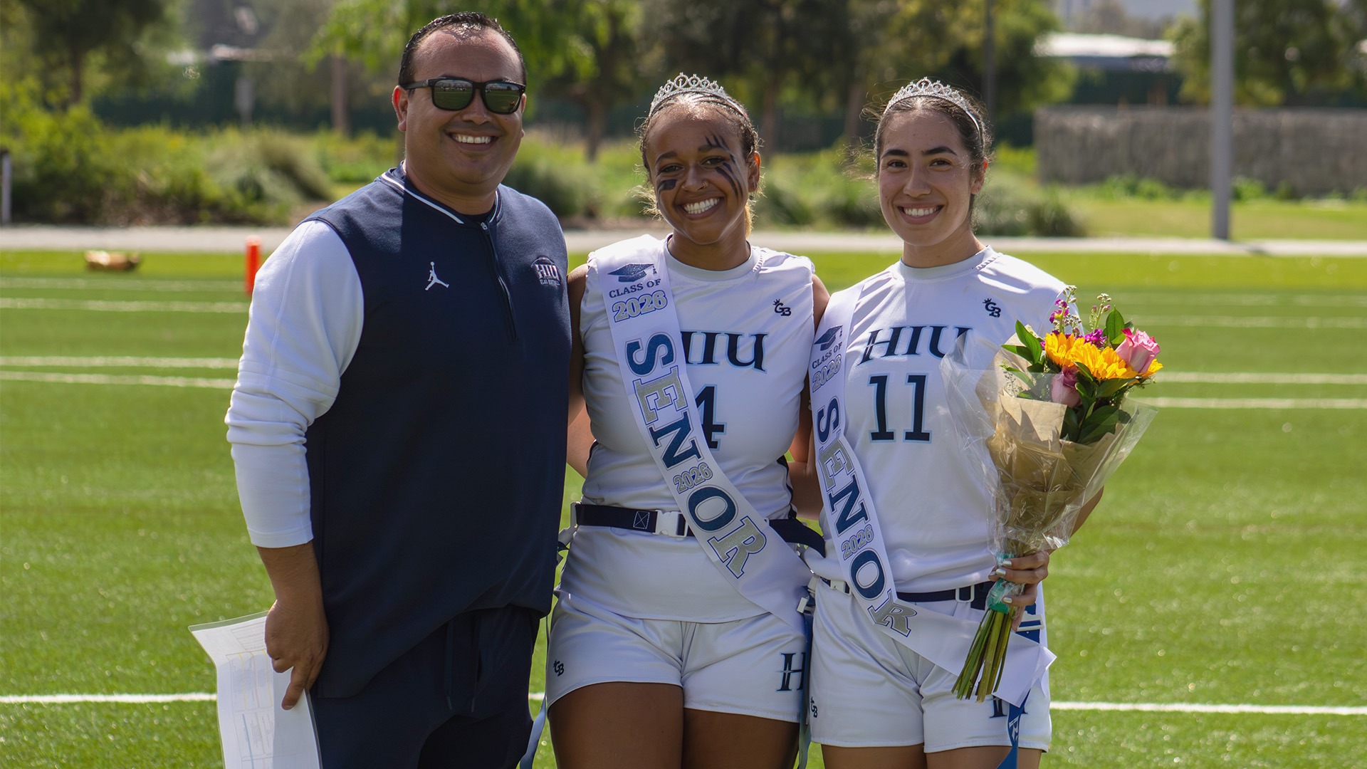 HIU FLAG 2026 Senior Day Photo