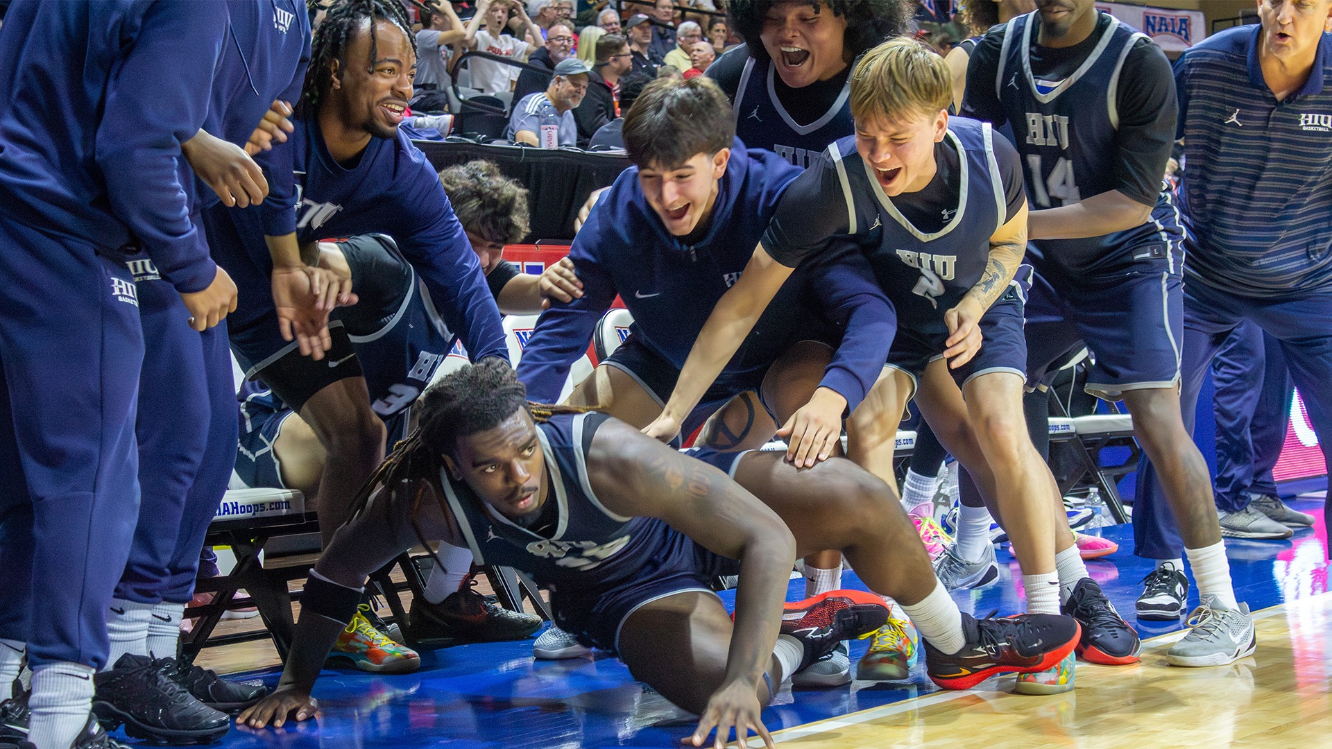HIU MBB 2025-26 Nick Hopkins vs Indiana Wesleyan NAIA Tourney
