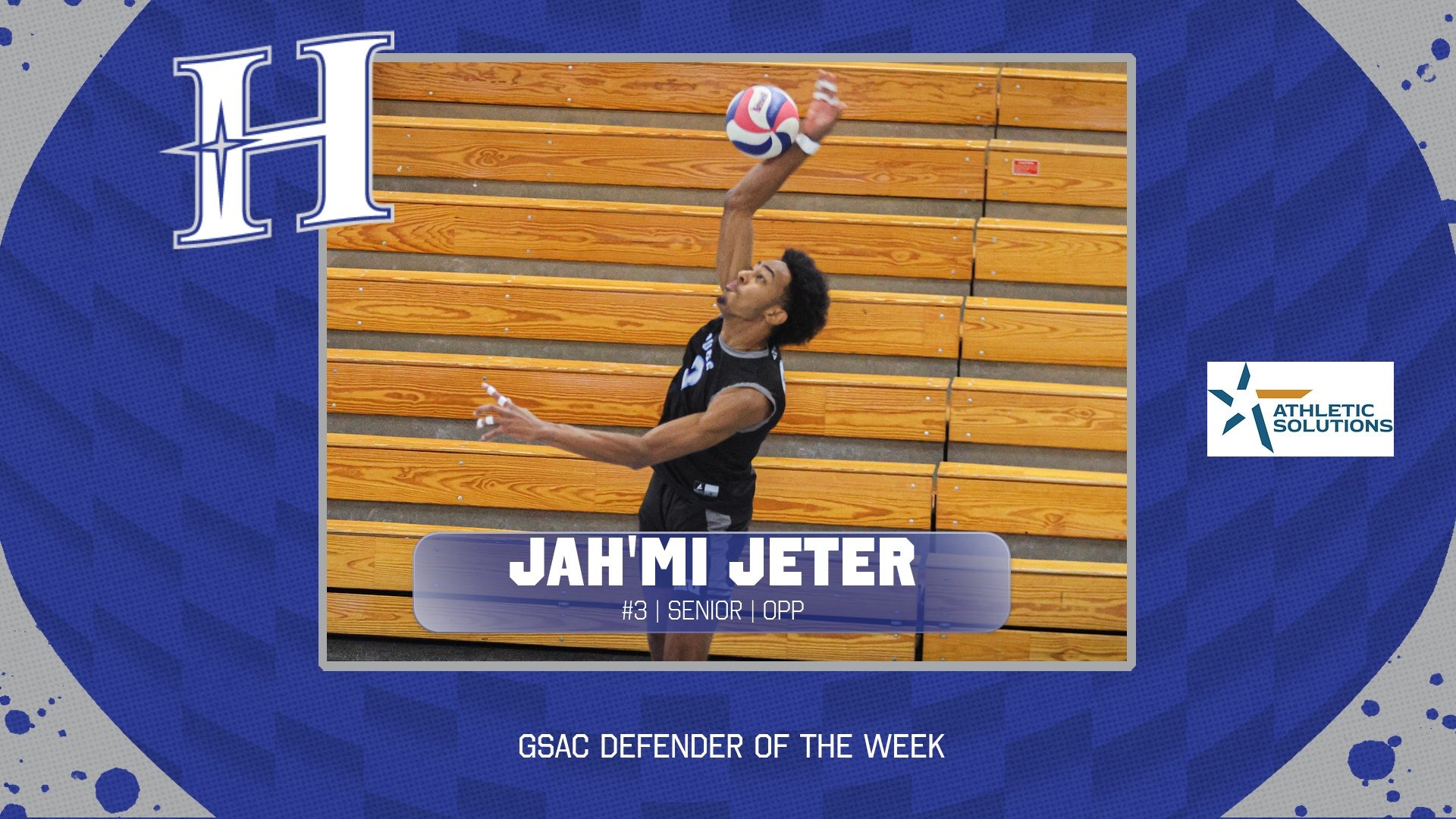 HIU MVB 2026 Jah'mi Jeter GSAC Defender of the Week