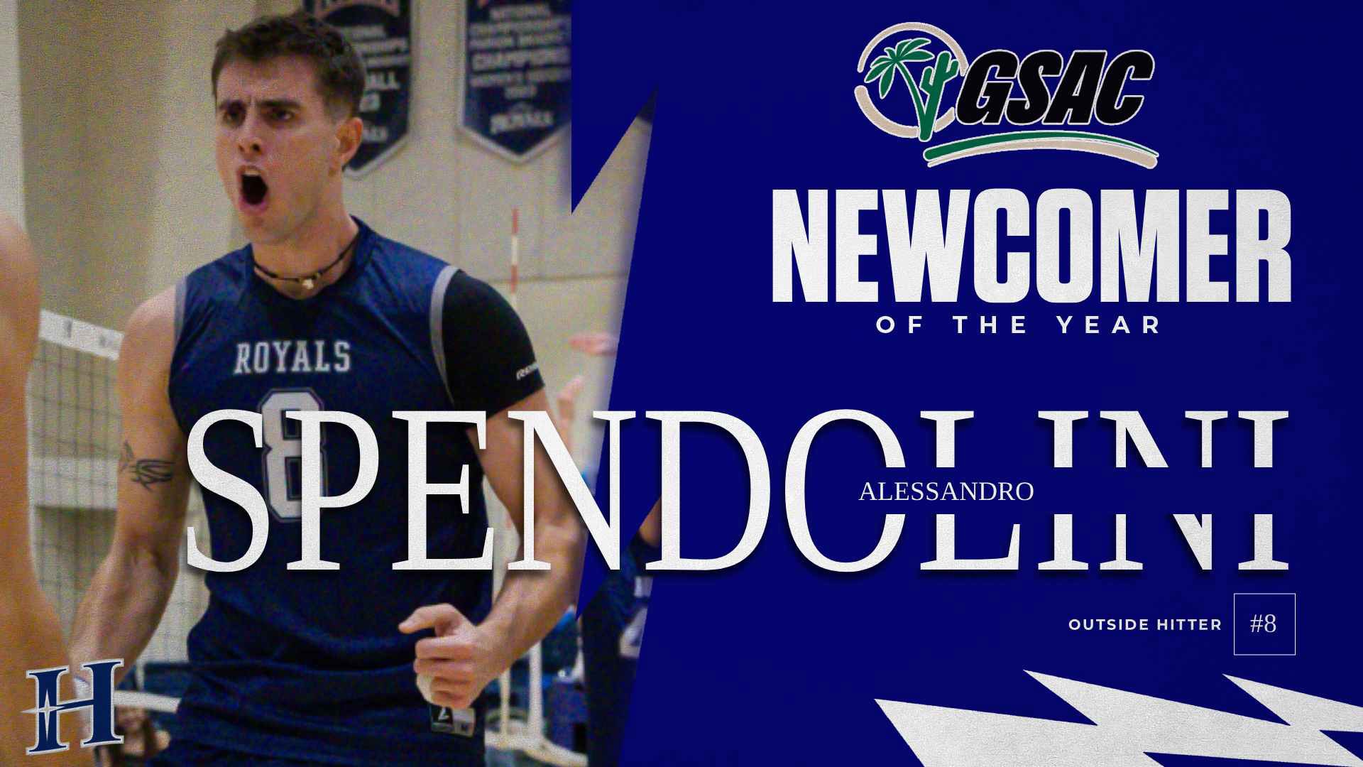 HIU GSAC MVB Alessandro Spendolini Newcomer of the Year