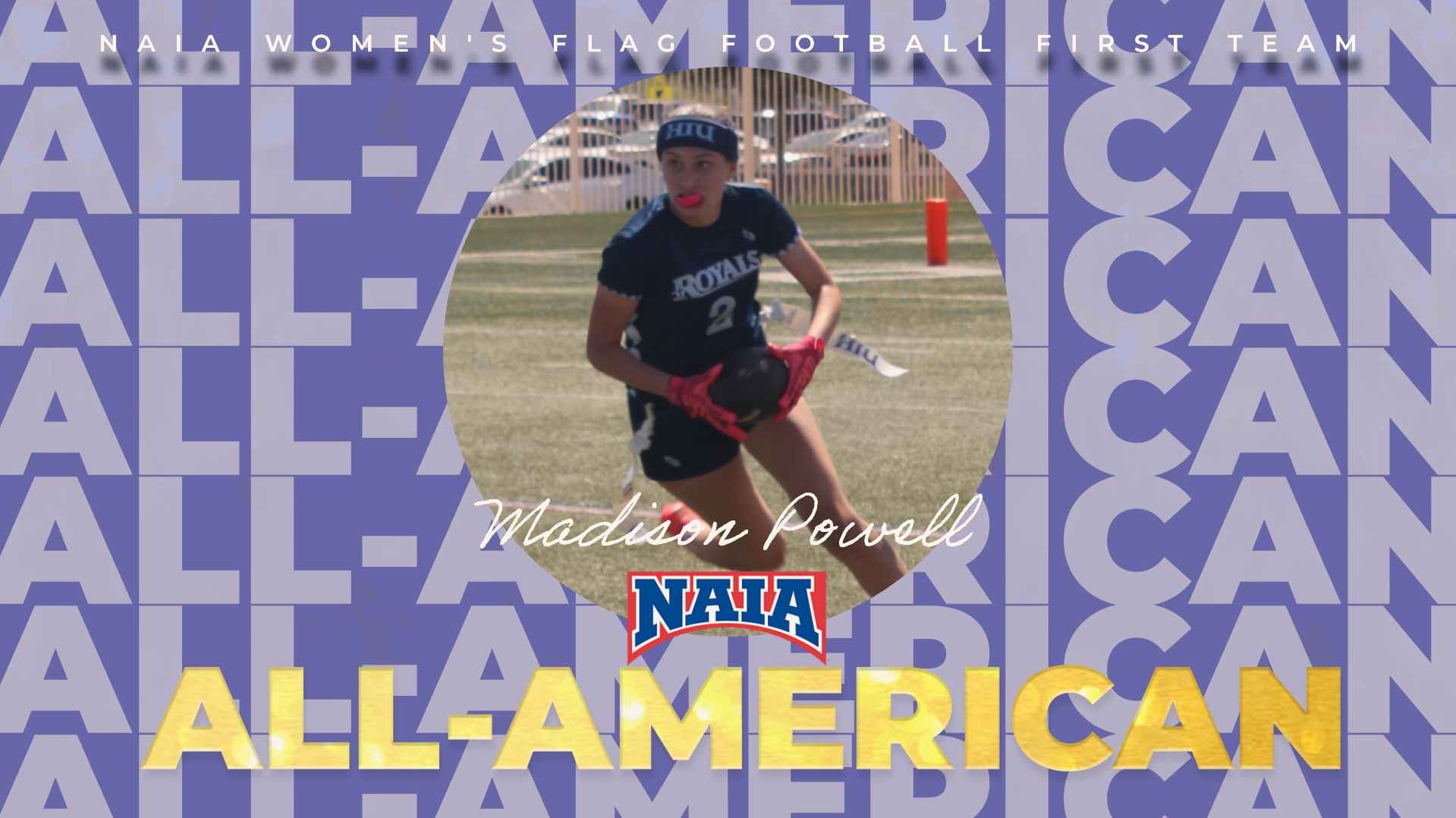 HIU FLAG 2026 Madison Powell All-American