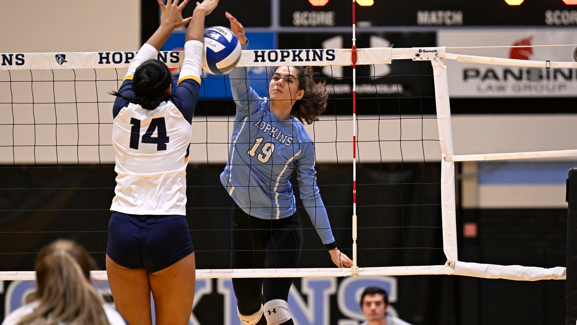 12thRanked Volleyball Sweeps Dickinson at Home Johns Hopkins